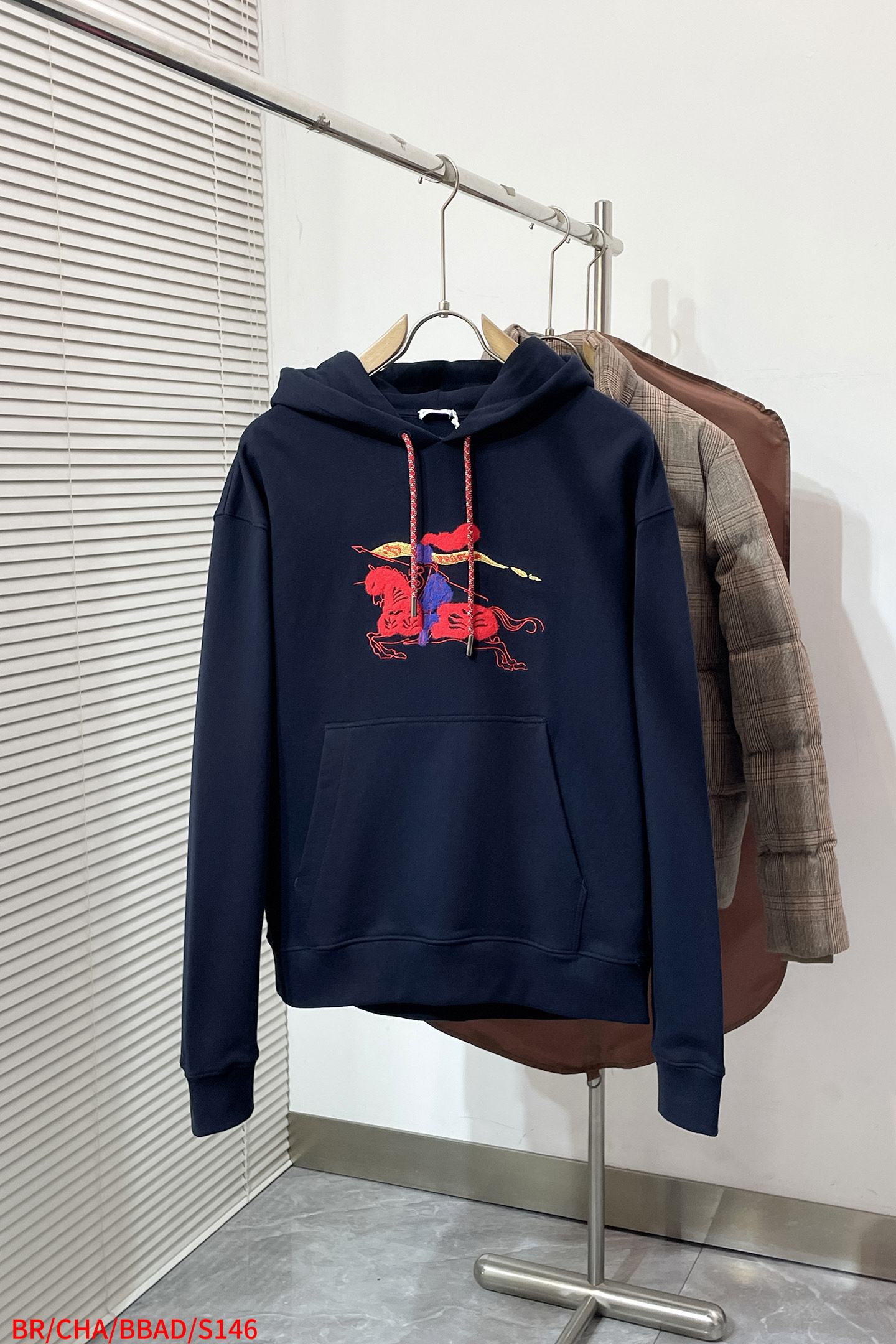 Burberry Hoodie Cotton Hooded S-xl