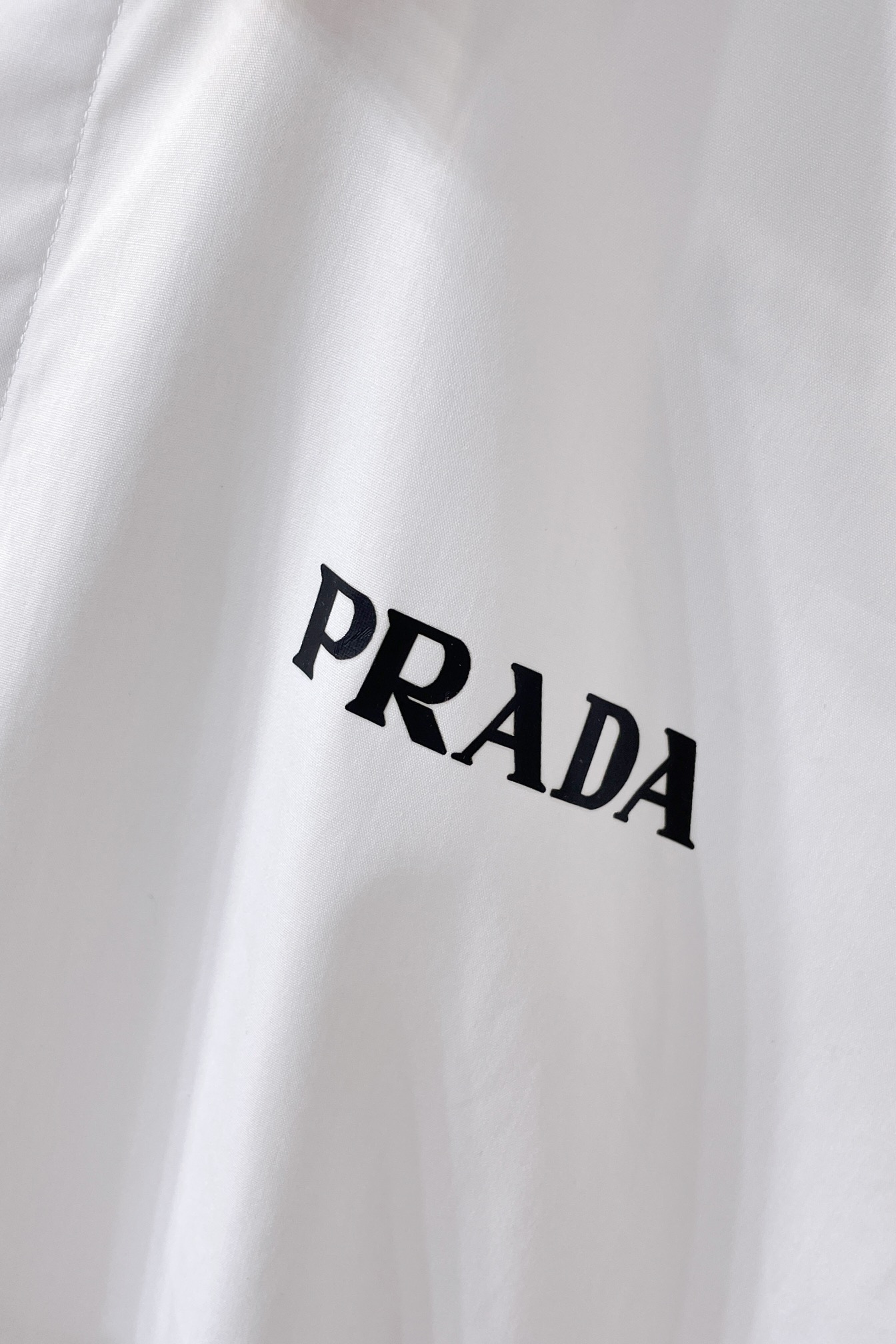 Prada Male Shirt Cotton Slim Fit L