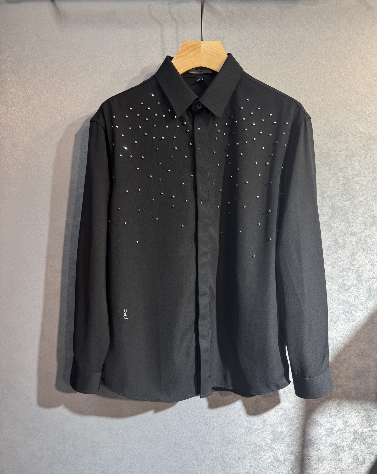 Saint Laurent Shirt Cotton Black S-m-l-xl