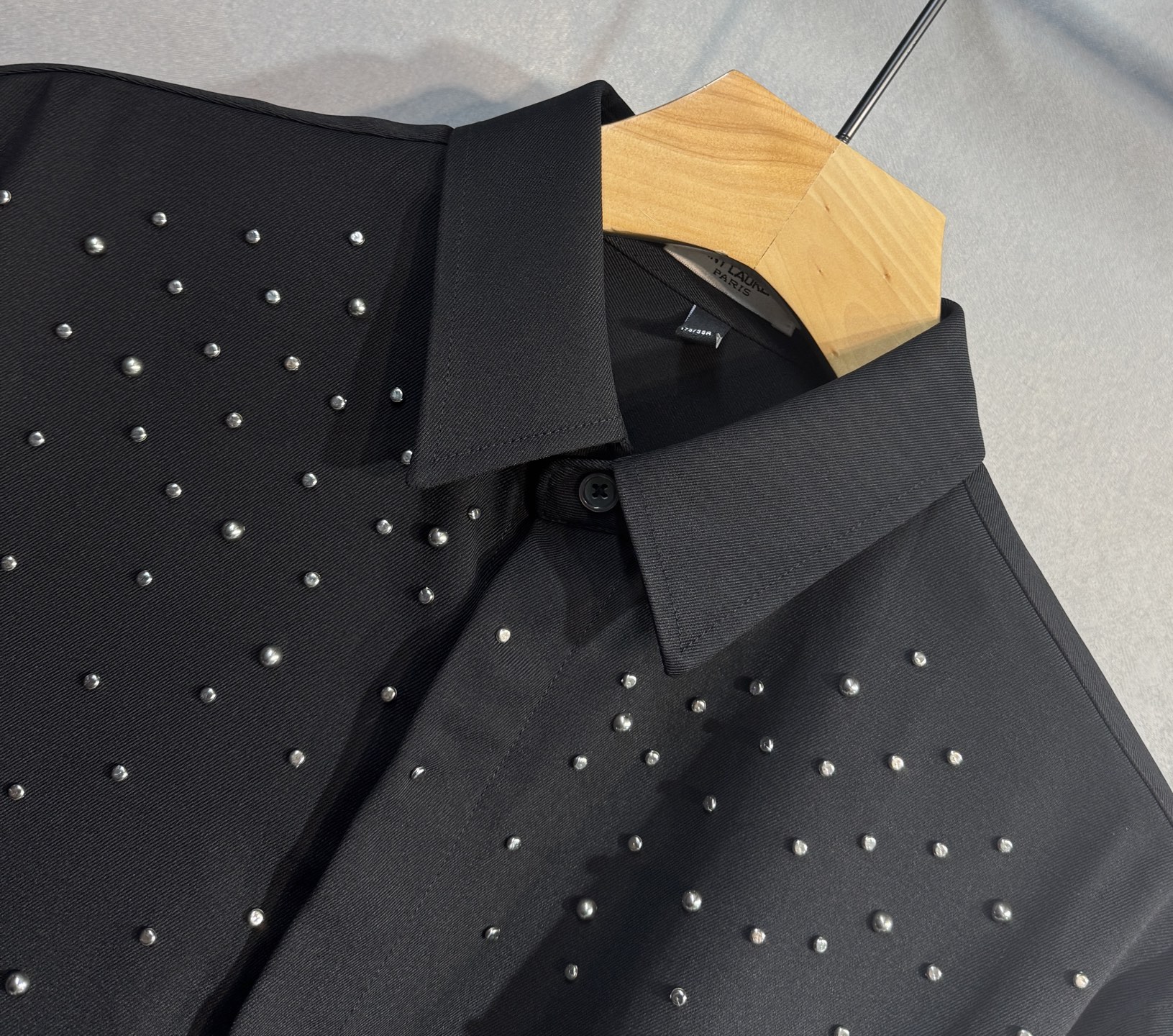 Saint Laurent Shirt Cotton Black S-m-l-xl