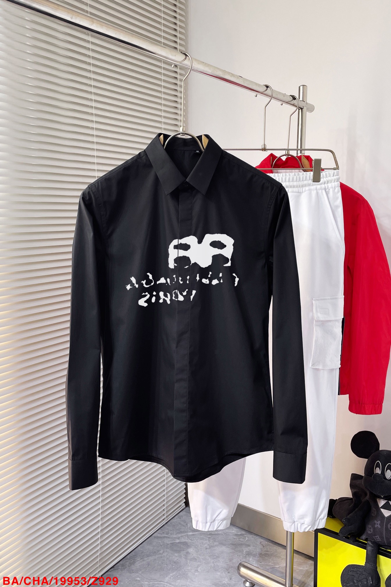 Balenciaga Couple Shirt Printed S-l