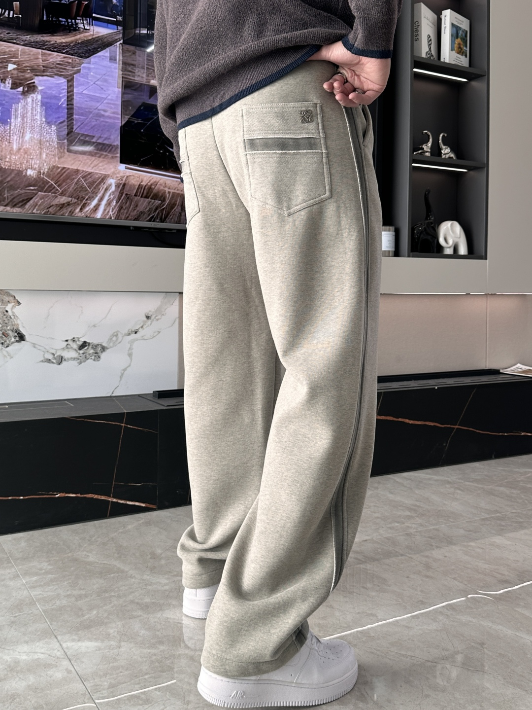 Loewe Male Basic Clothing Cotton Fleece Lined M-l-xxxl