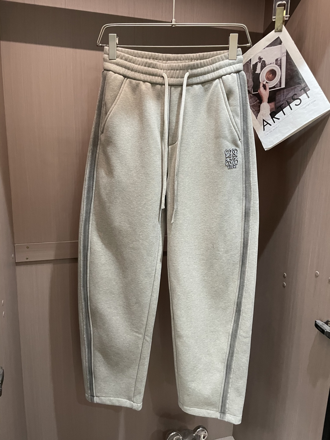 Loewe Male Basic Clothing Cotton Fleece Lined M-l-xxxl