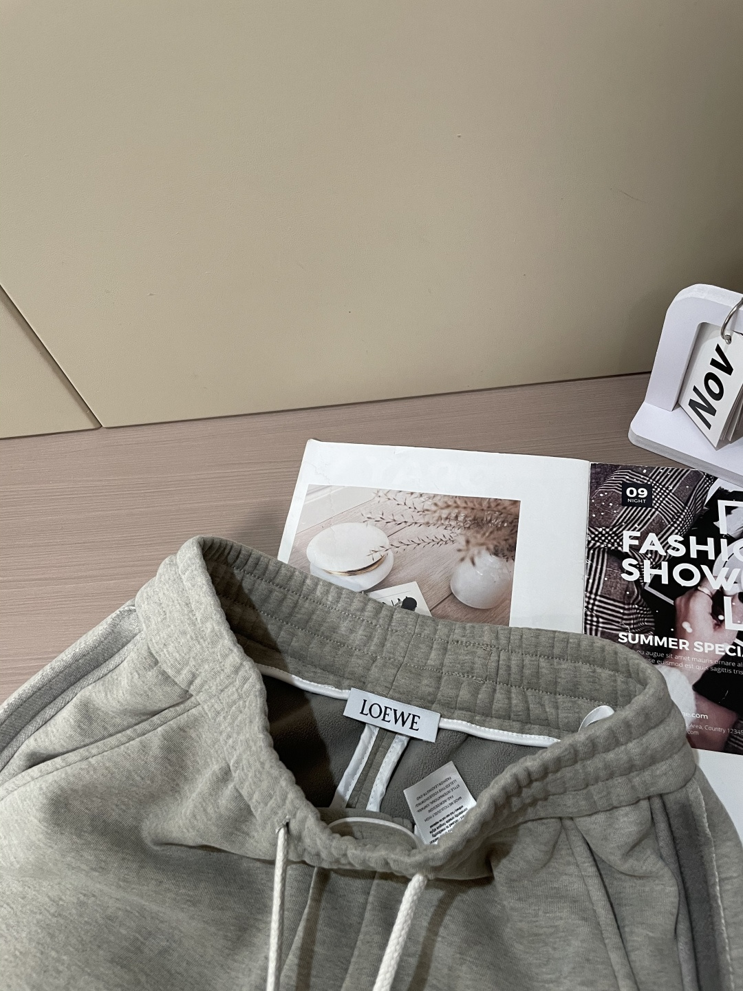 Loewe Male Basic Clothing Cotton Fleece Lined M-l-xxxl