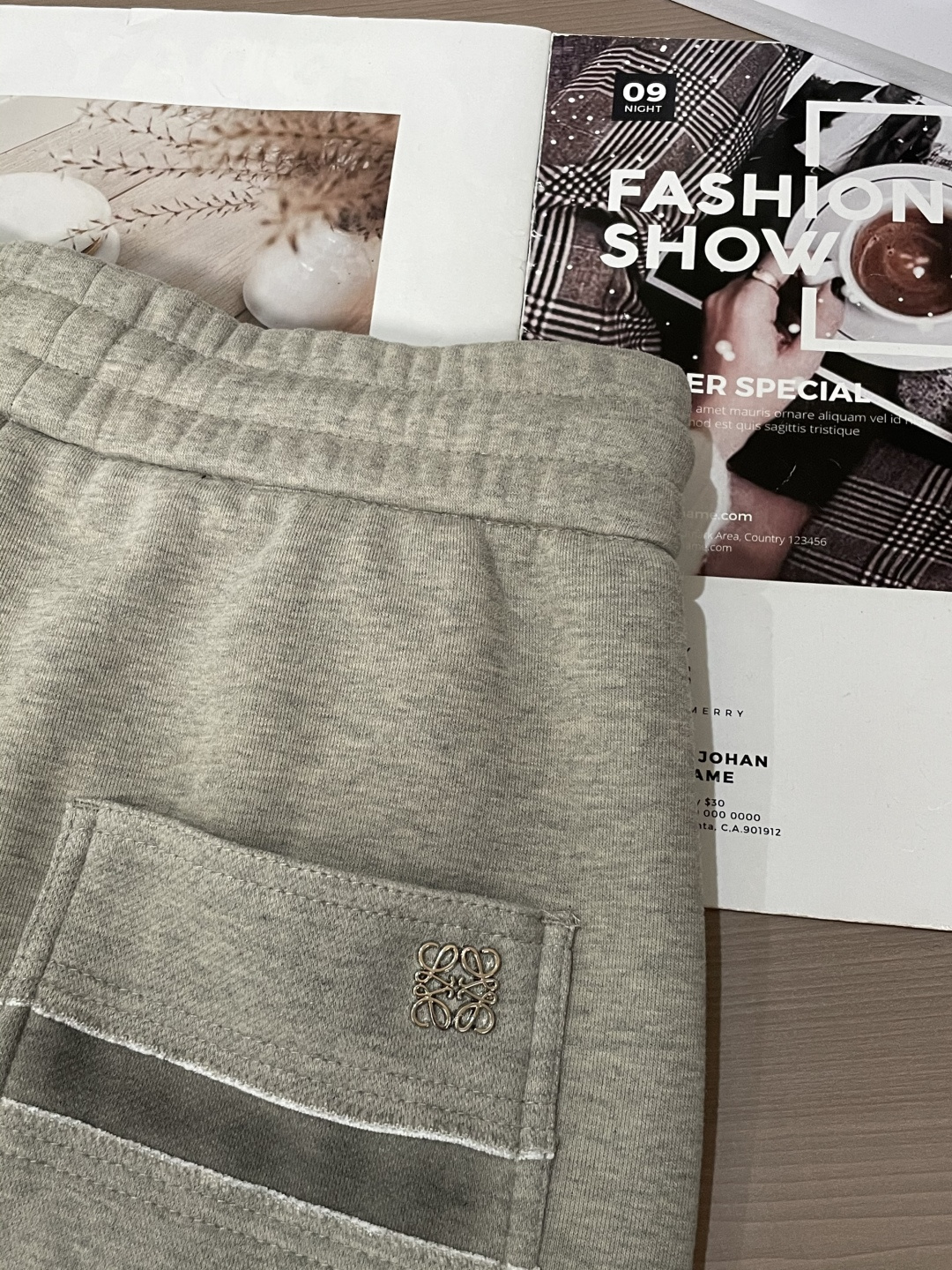 Loewe Male Basic Clothing Cotton Fleece Lined M-l-xxxl