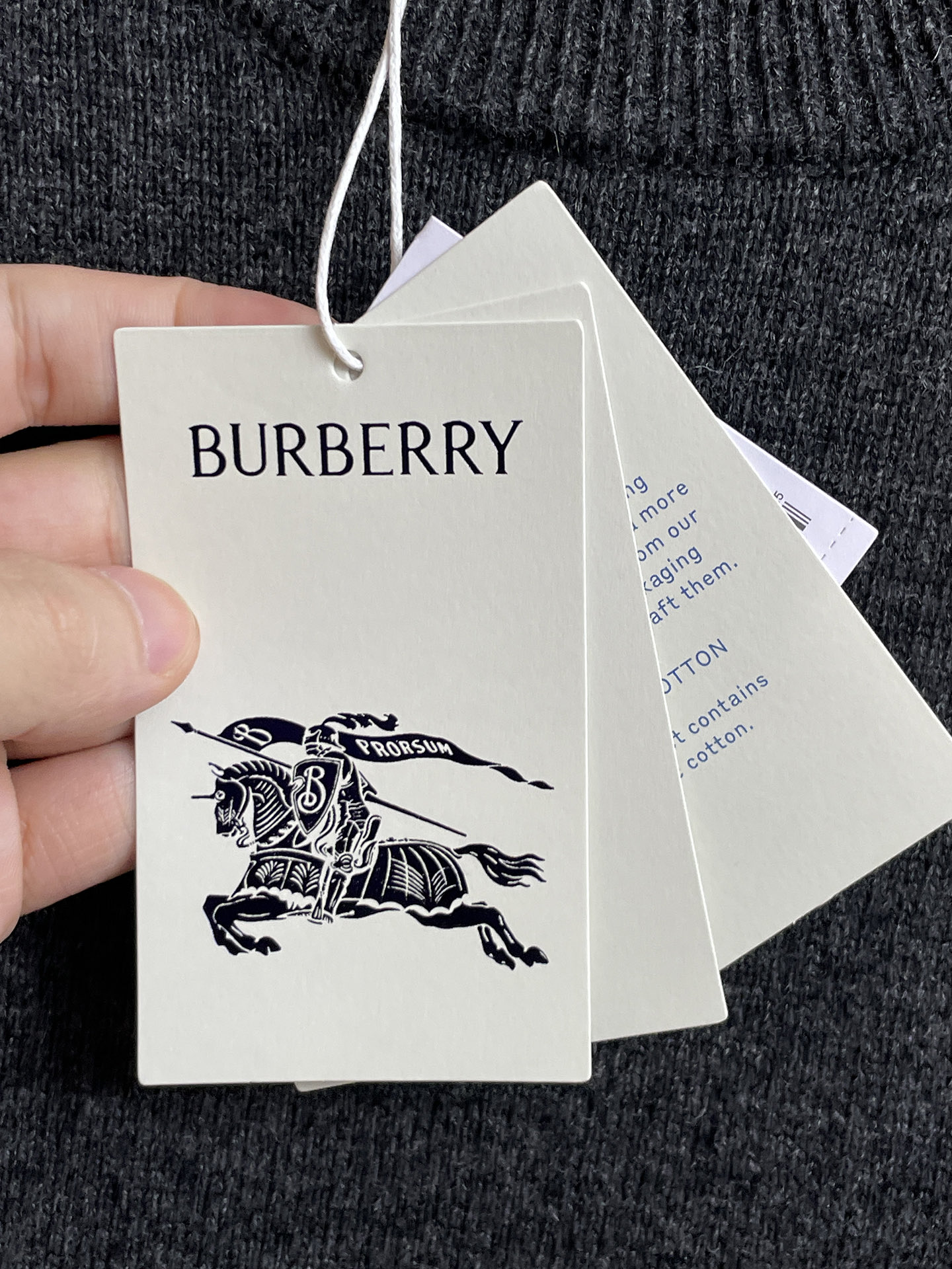 Burberry Basic Clothing Wool S-m-xl