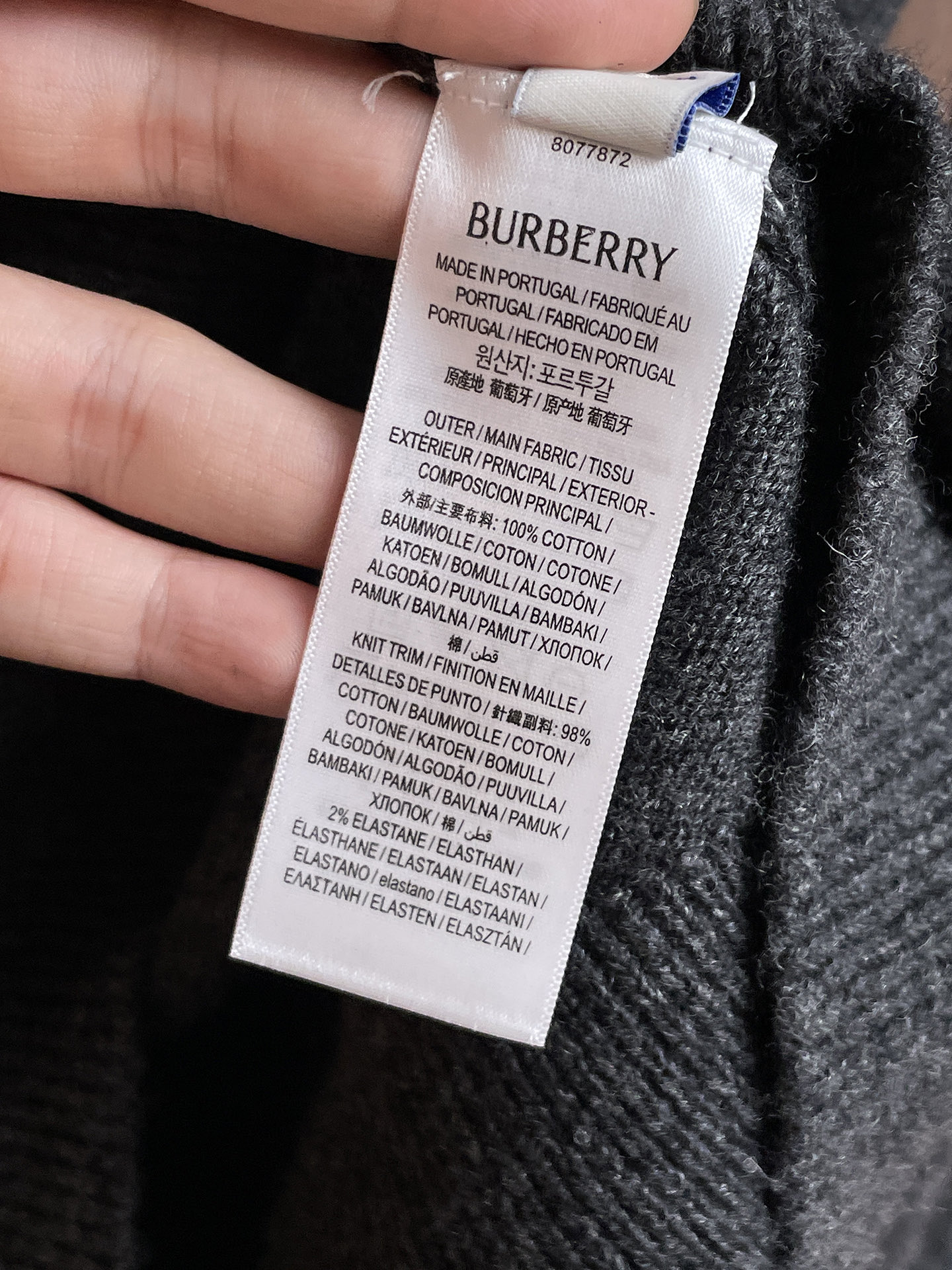 Burberry Basic Clothing Wool S-m-xl