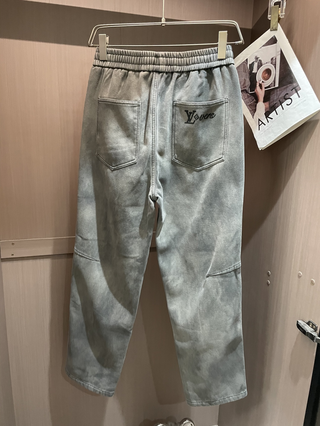 Louis Vuitton Male Basic Clothing Cotton Fleece Lined L