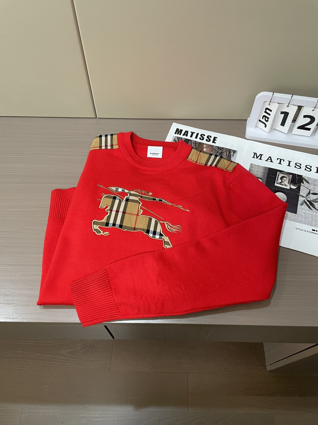Burberry Basic Clothing Wool M-xl