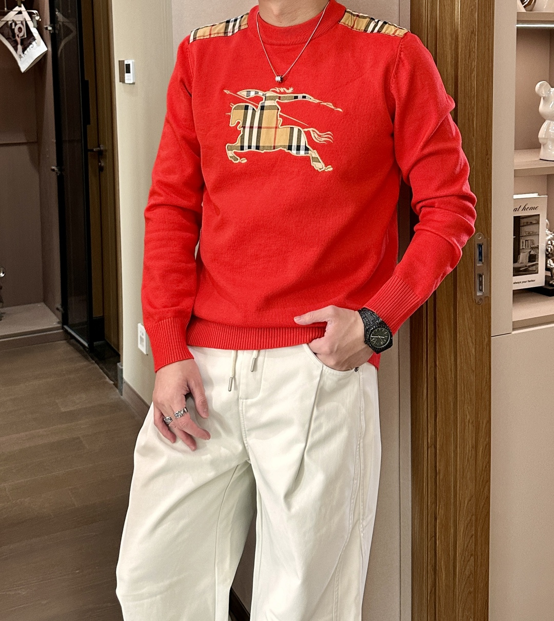 Burberry Basic Clothing Wool M-xl