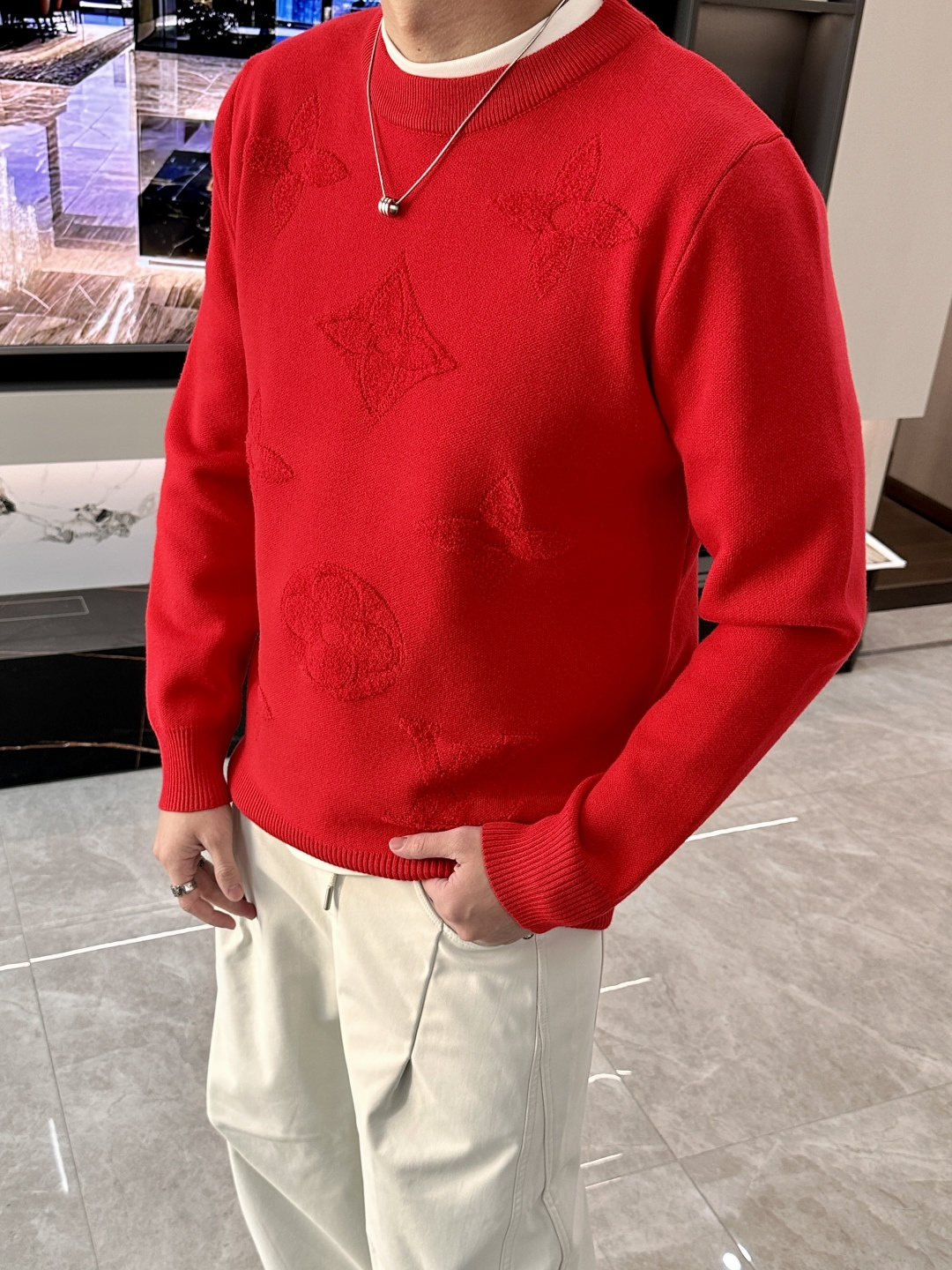 Louis Vuitton Basic Clothing Wool M-l-xl