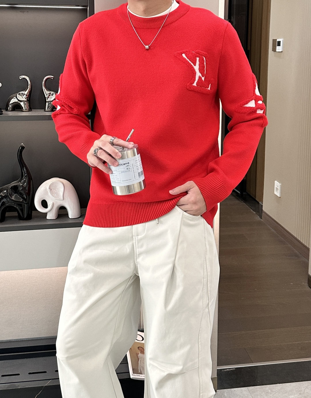 Louis Vuitton Basic Clothing Wool M-l-xl