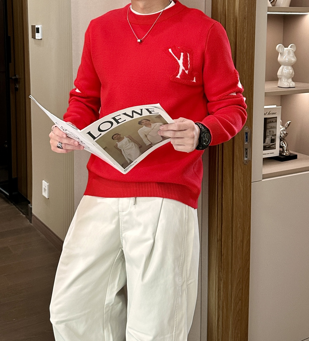 Louis Vuitton Basic Clothing Wool M-l-xl