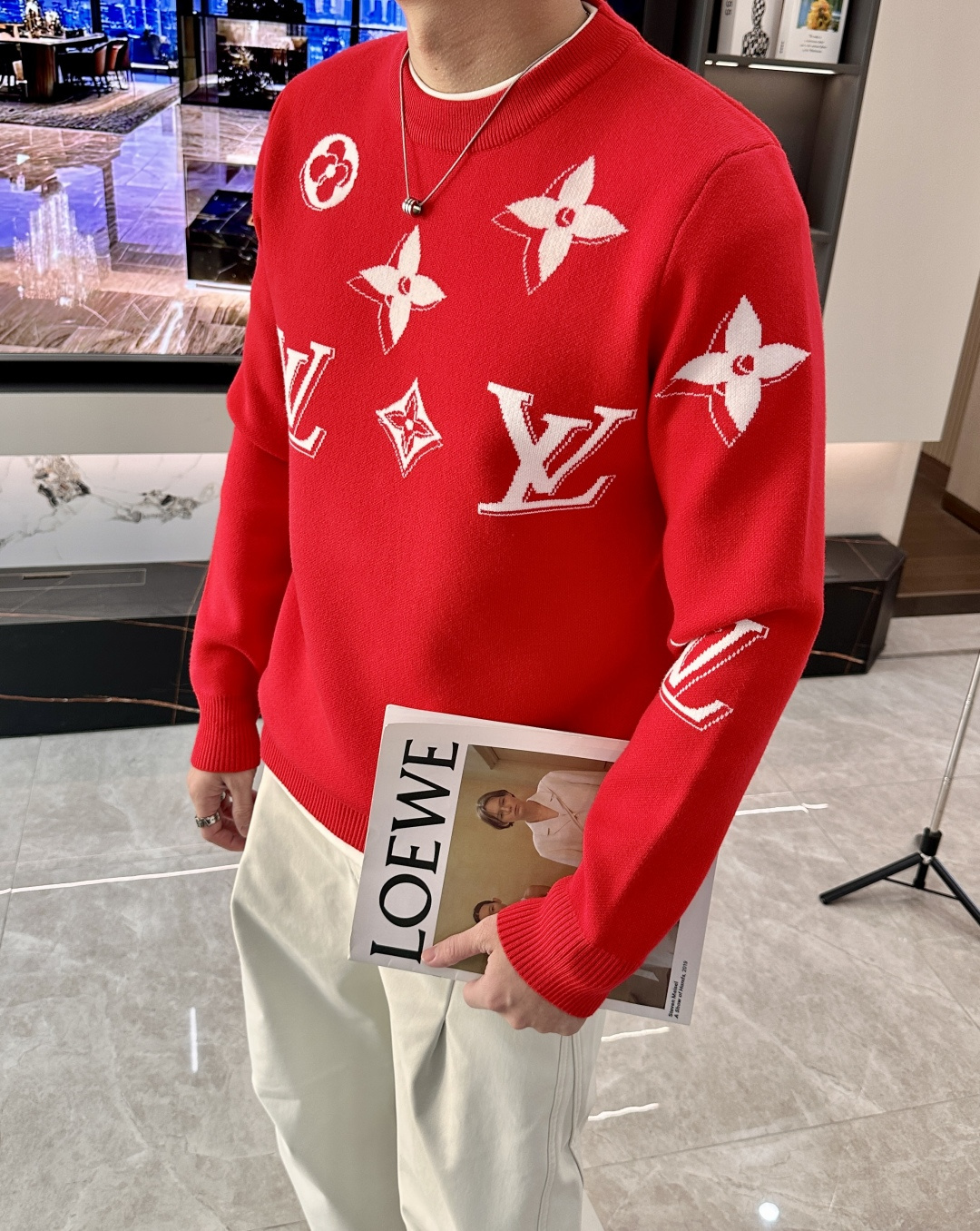 Louis Vuitton Basic Clothing Wool M-l-xl