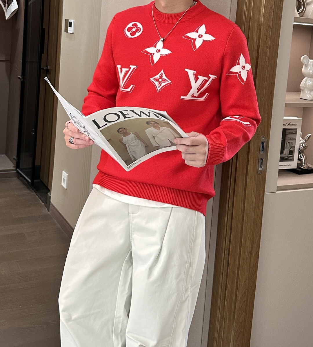 Louis Vuitton Basic Clothing Wool M-l-xl
