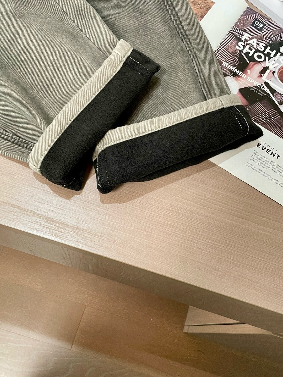 Male Basic Clothing Cotton Fleece Lined M-l-xxxl