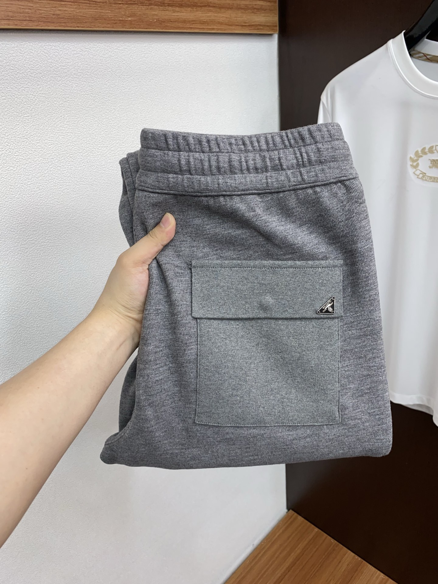 Prada Male Basic Clothing Wool