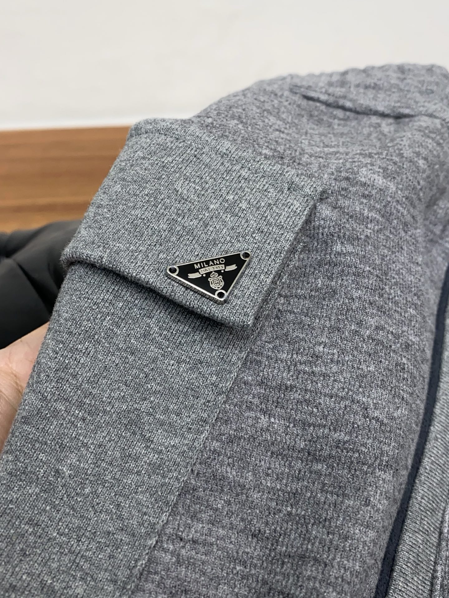 Prada Male Basic Clothing Wool
