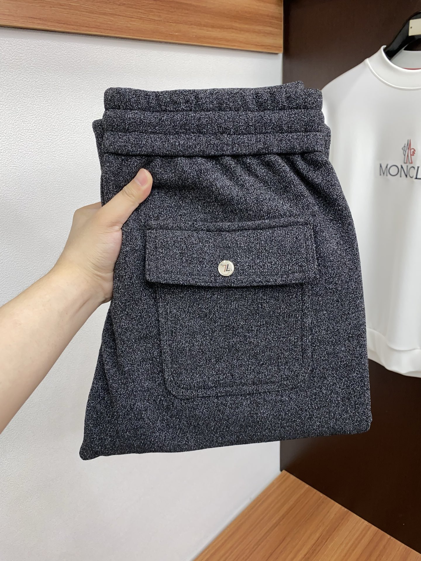 Ermenegildo Zegna Basic Clothing Cotton Fleece Lined