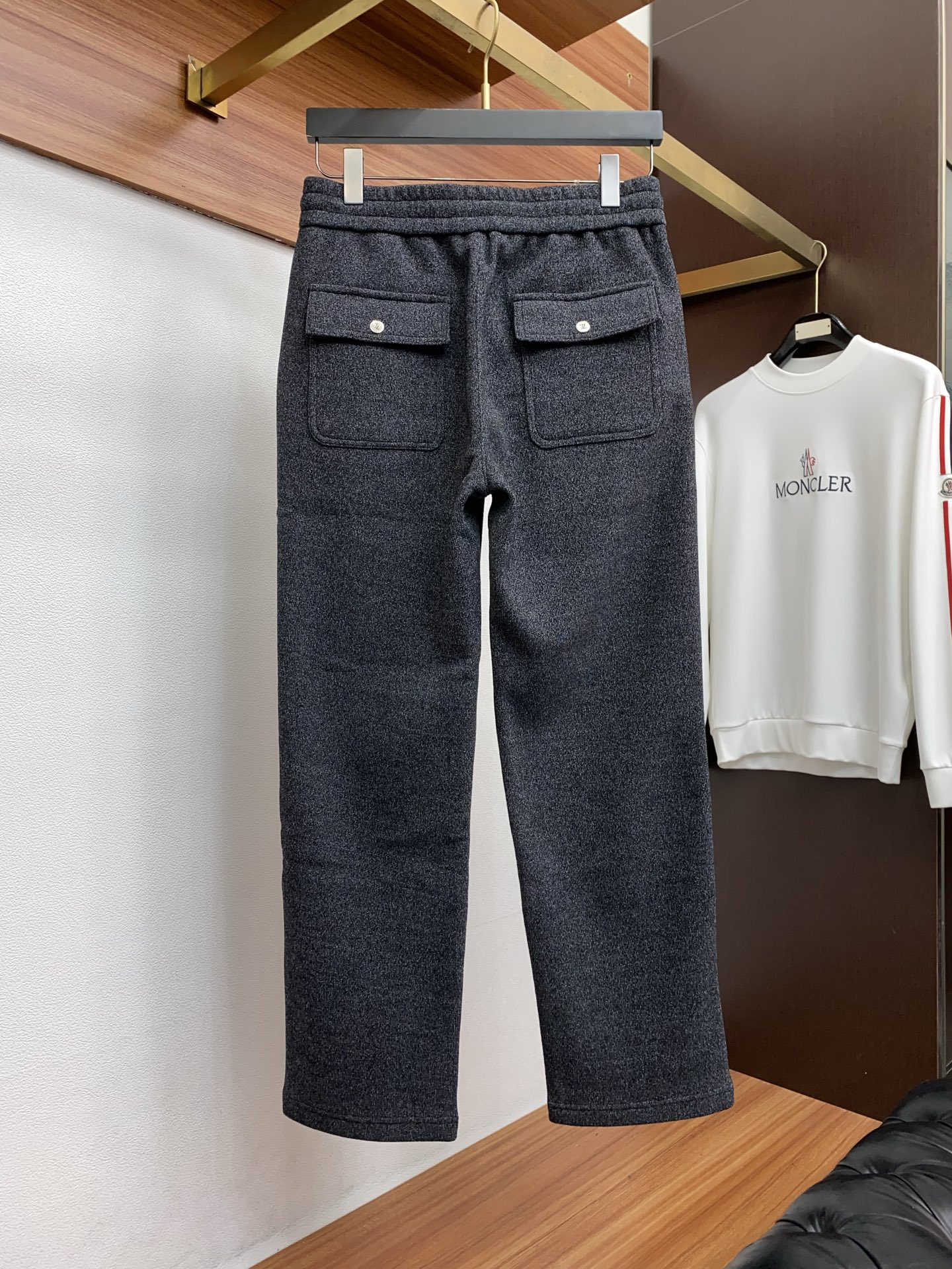 Ermenegildo Zegna Basic Clothing Cotton Fleece Lined