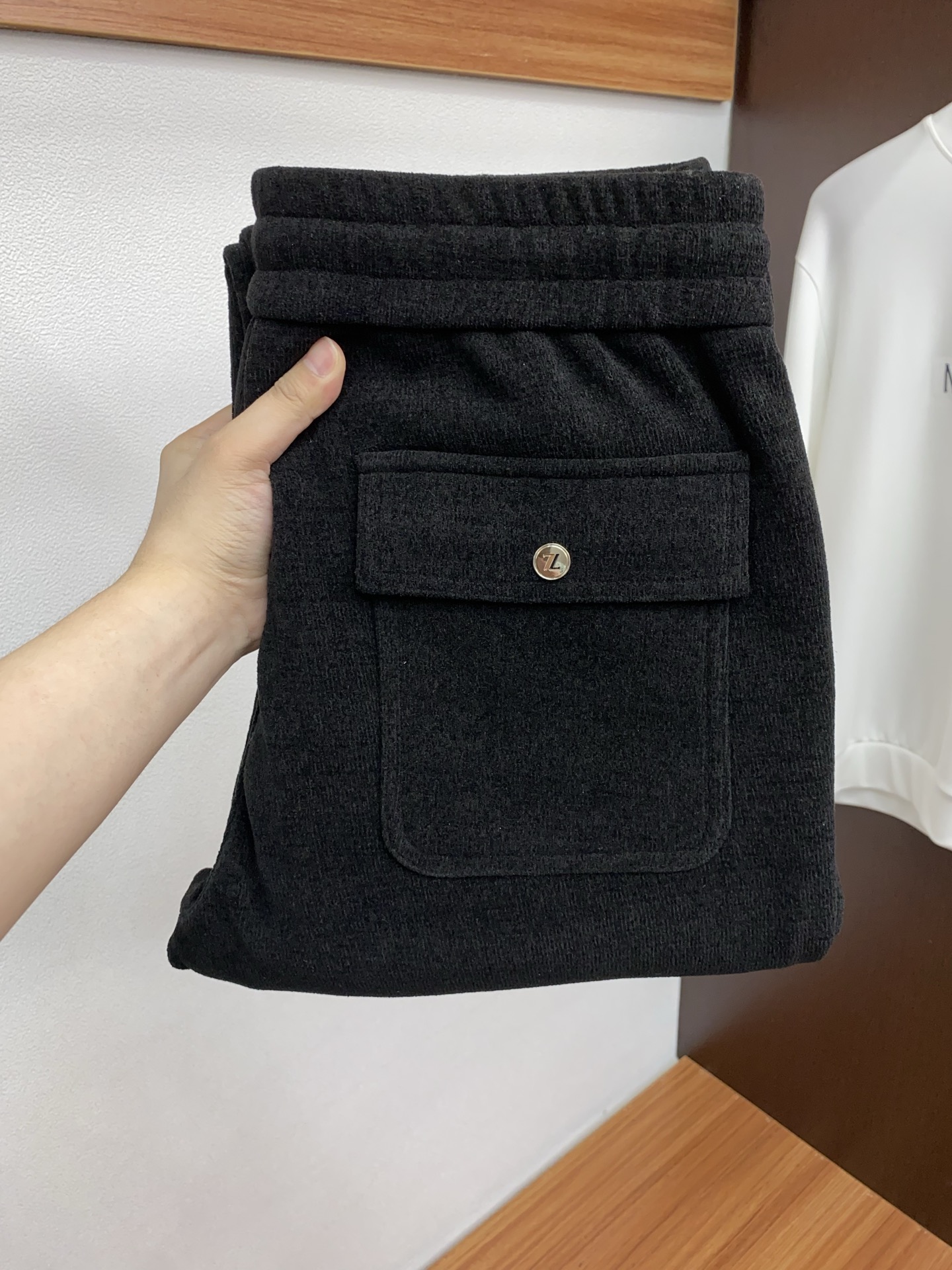 Ermenegildo Zegna Basic Clothing Cotton Fleece Lined