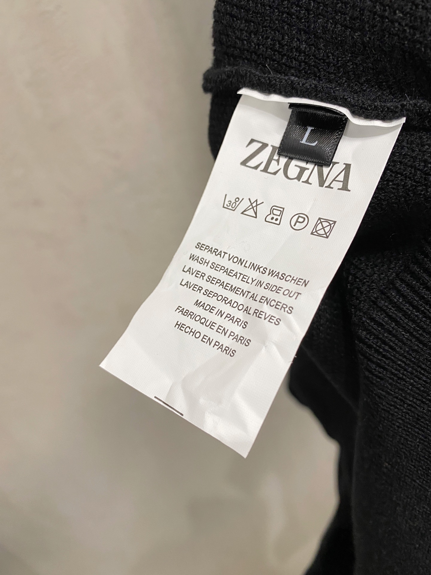 Ermenegildo Zegna Basic Clothing Wool M-xl