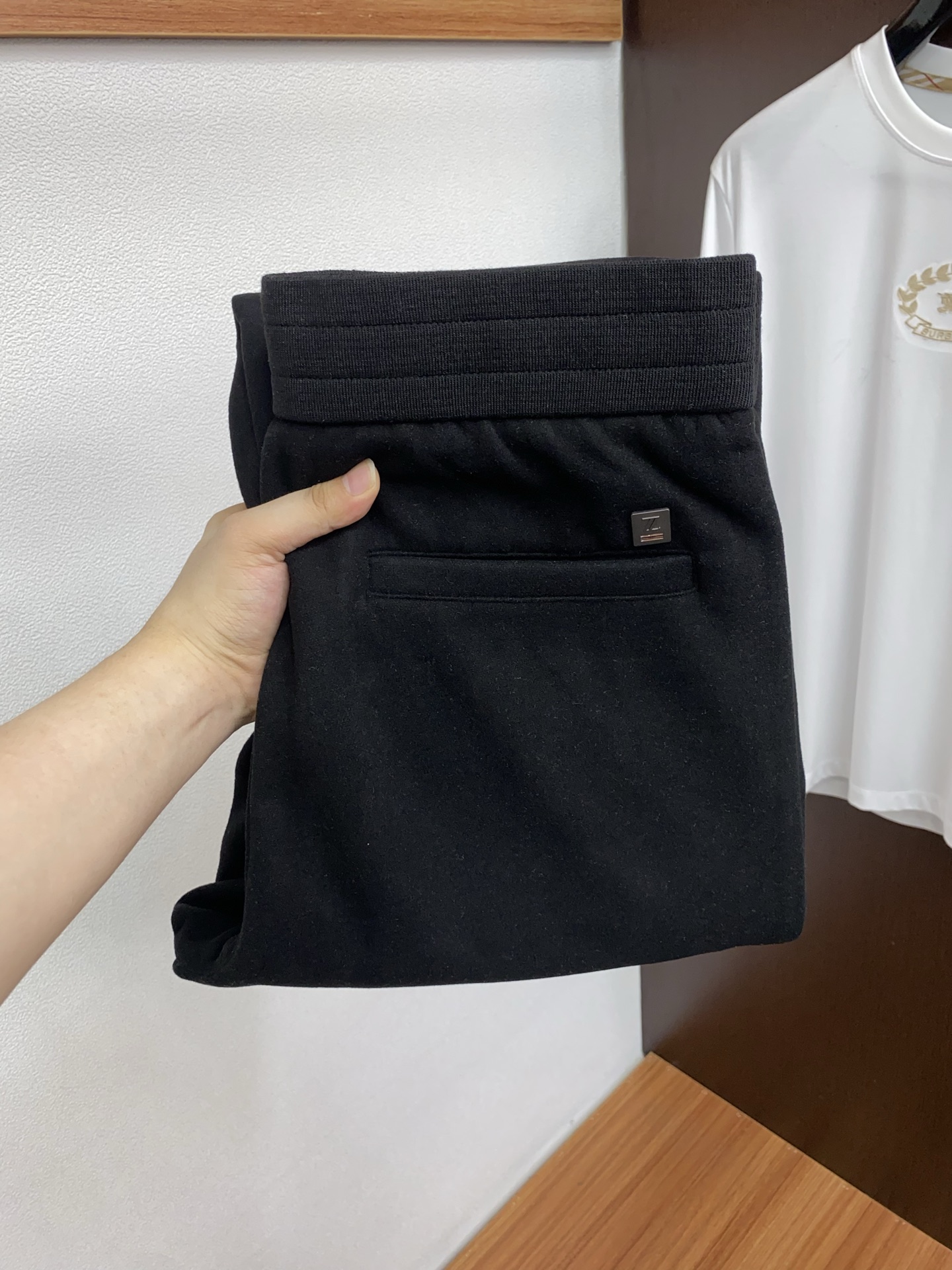 Ermenegildo Zegna Male Sports Pants Wool