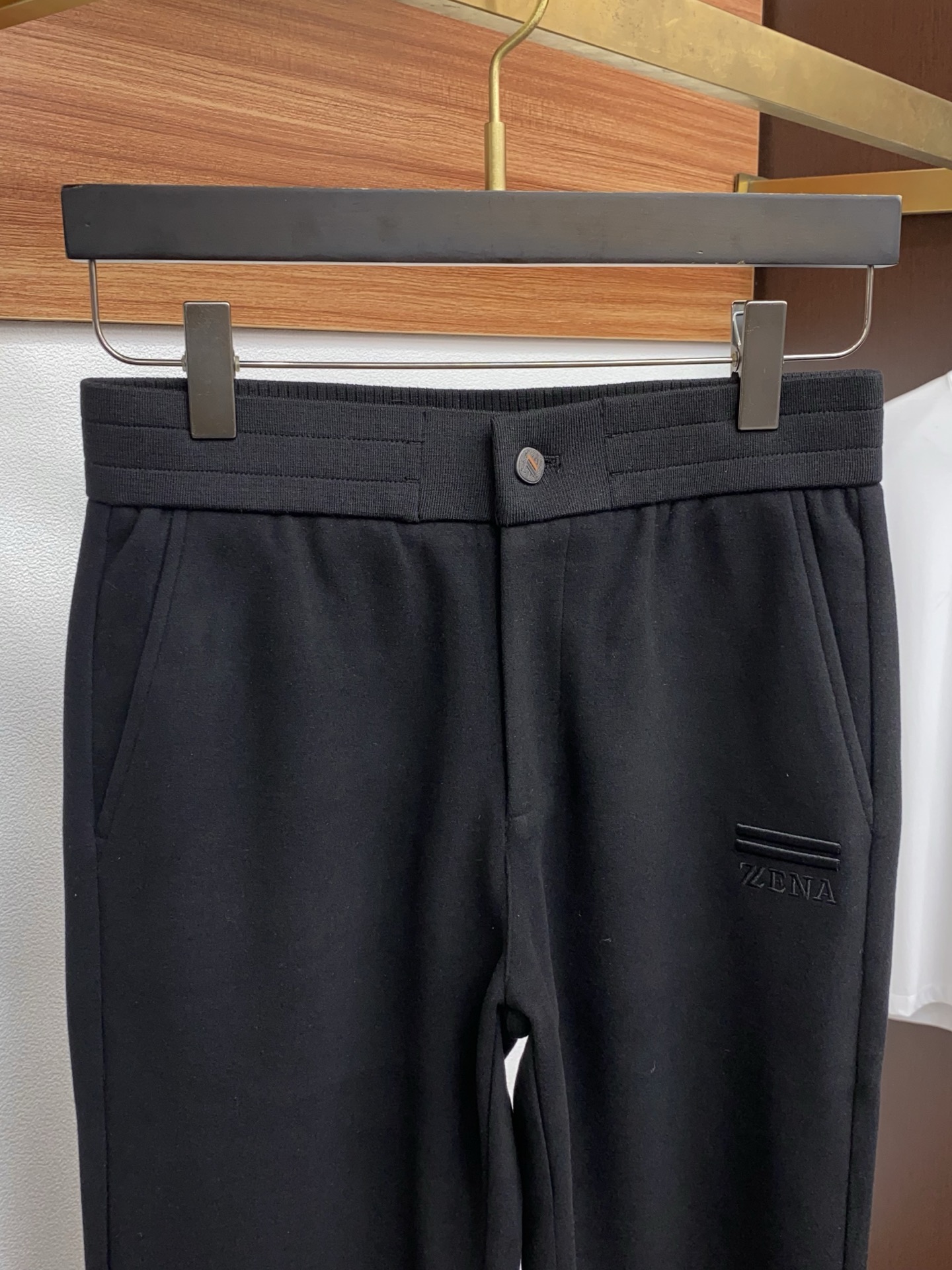 Ermenegildo Zegna Male Sports Pants Wool