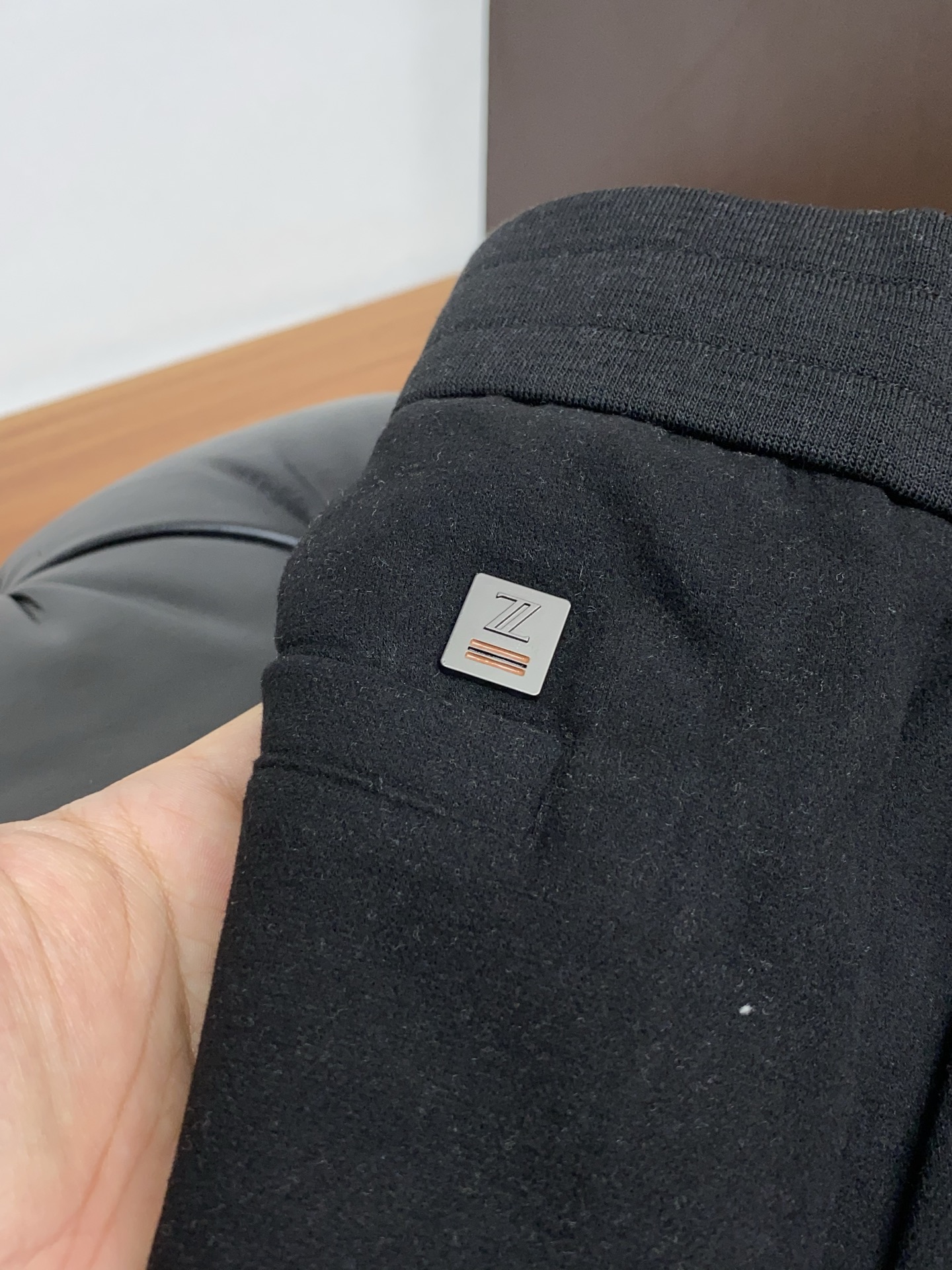 Ermenegildo Zegna Male Sports Pants Wool