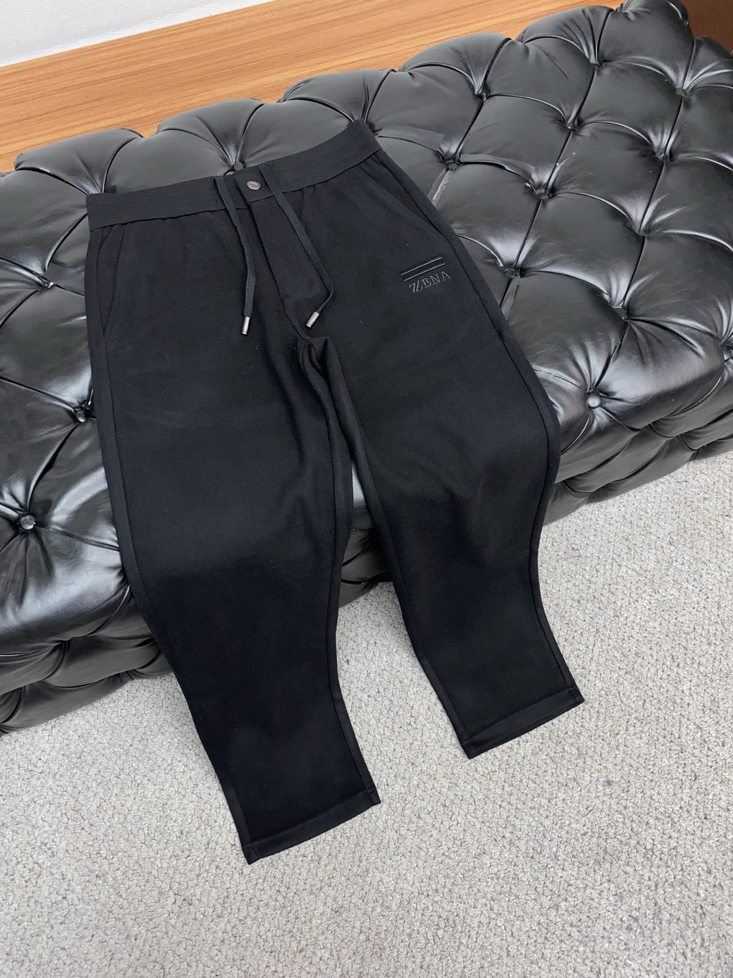 Ermenegildo Zegna Male Sports Pants Wool