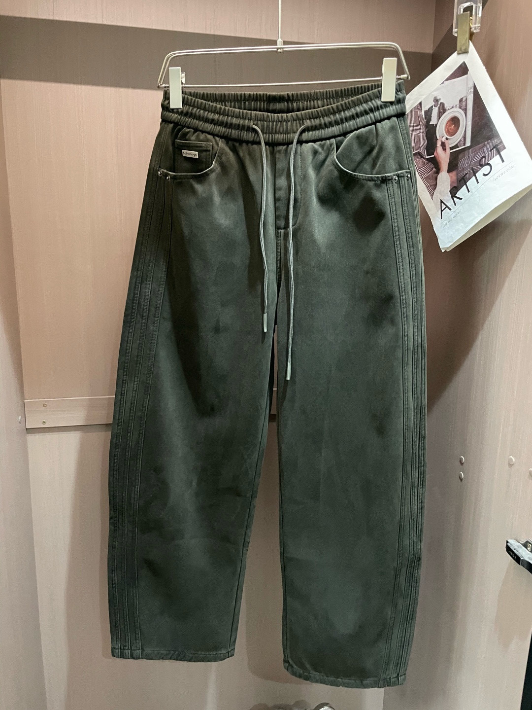 Balenciaga Male Basic Clothing Cotton Fleece Lined
