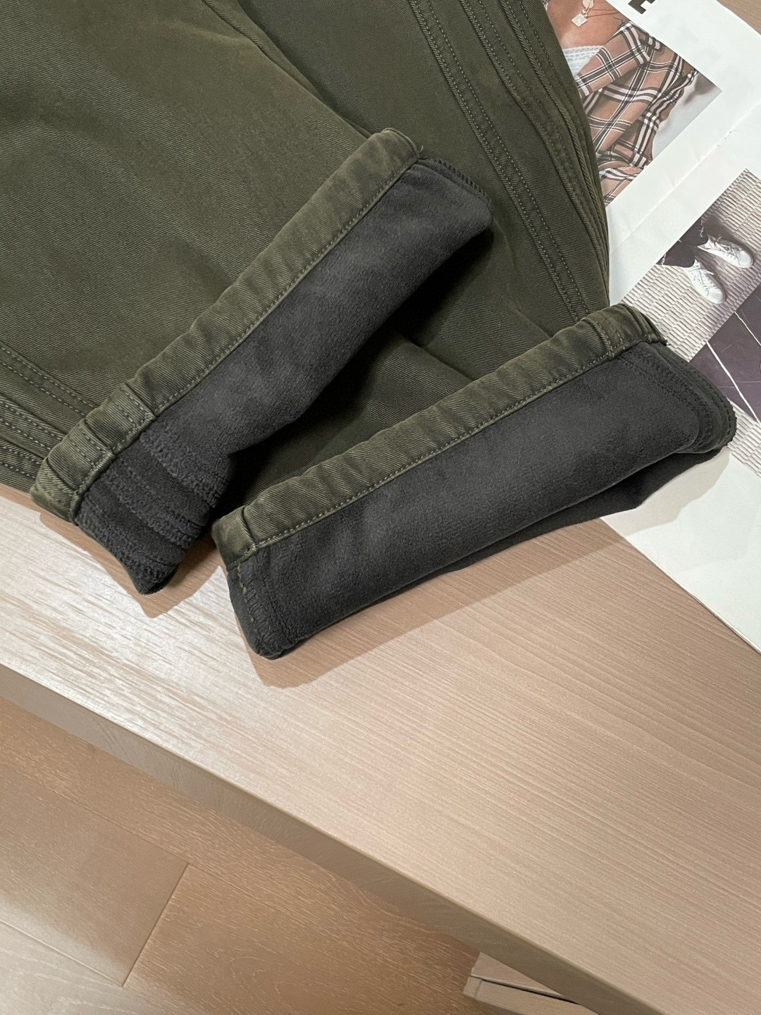 Balenciaga Male Basic Clothing Cotton Fleece Lined