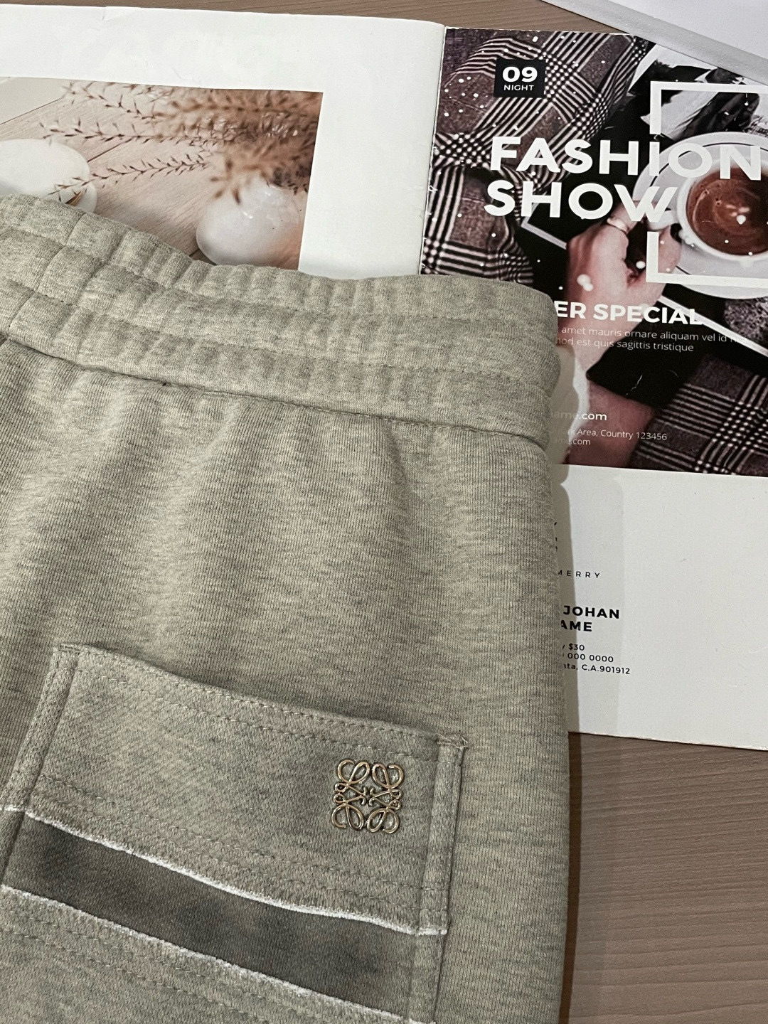 Loewe Male Basic Clothing Cotton Fleece Lined M-l-xxxl