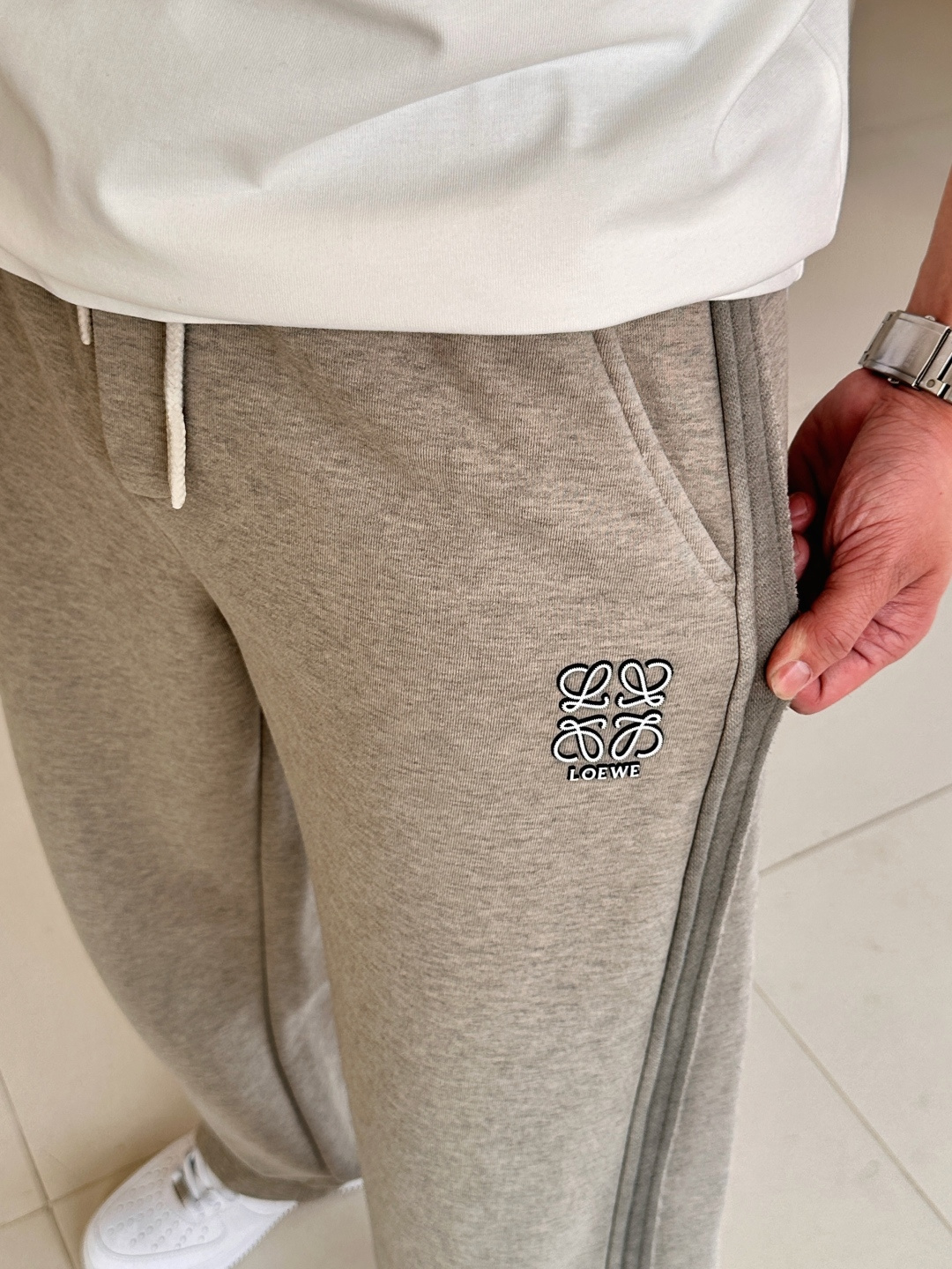 Loewe Male Basic Clothing Cotton Fleece Lined M-l-xxxl