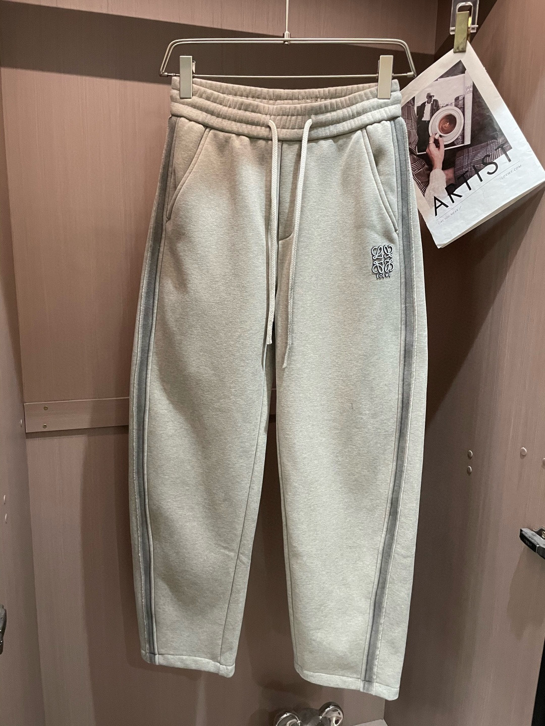 Loewe Male Basic Clothing Cotton Fleece Lined M-l-xxxl