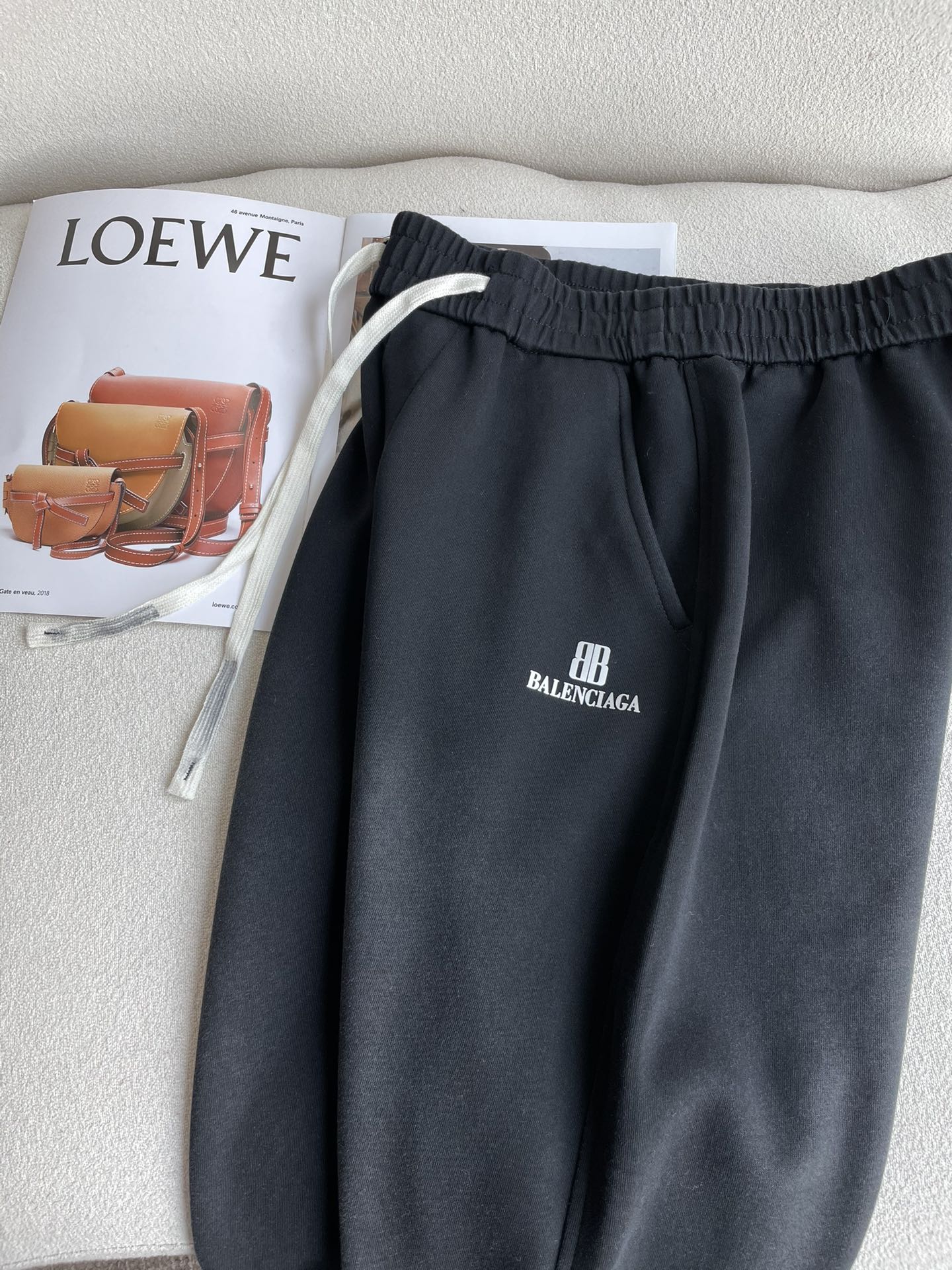 Balenciaga Male Basic Clothing Cotton Fleece Lined M-xxxl