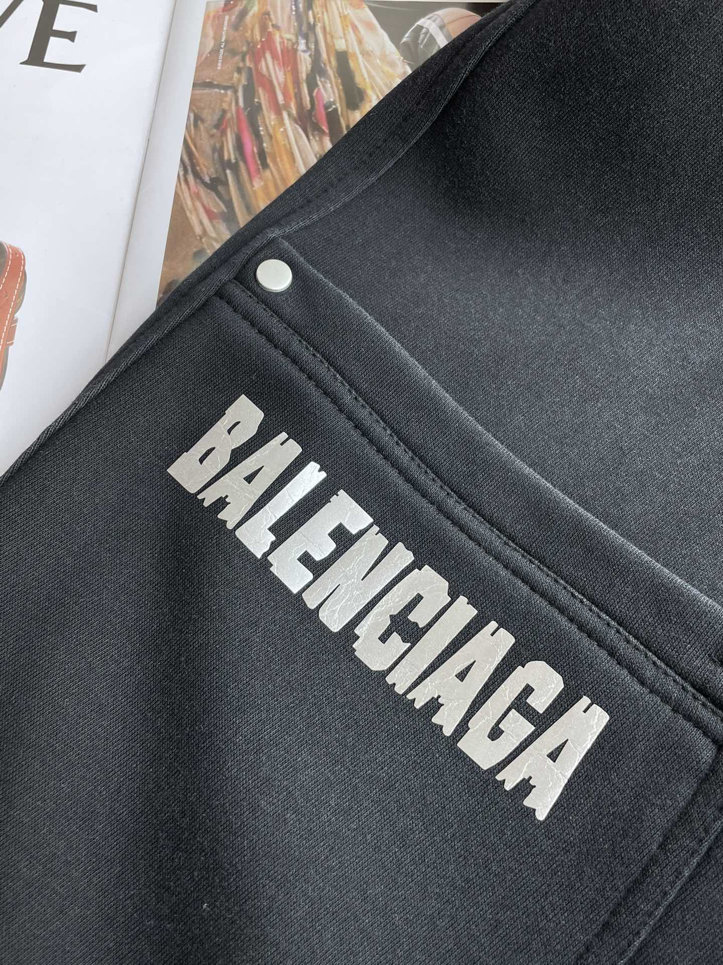Balenciaga Male Basic Clothing Cotton Fleece Lined M-xxxl