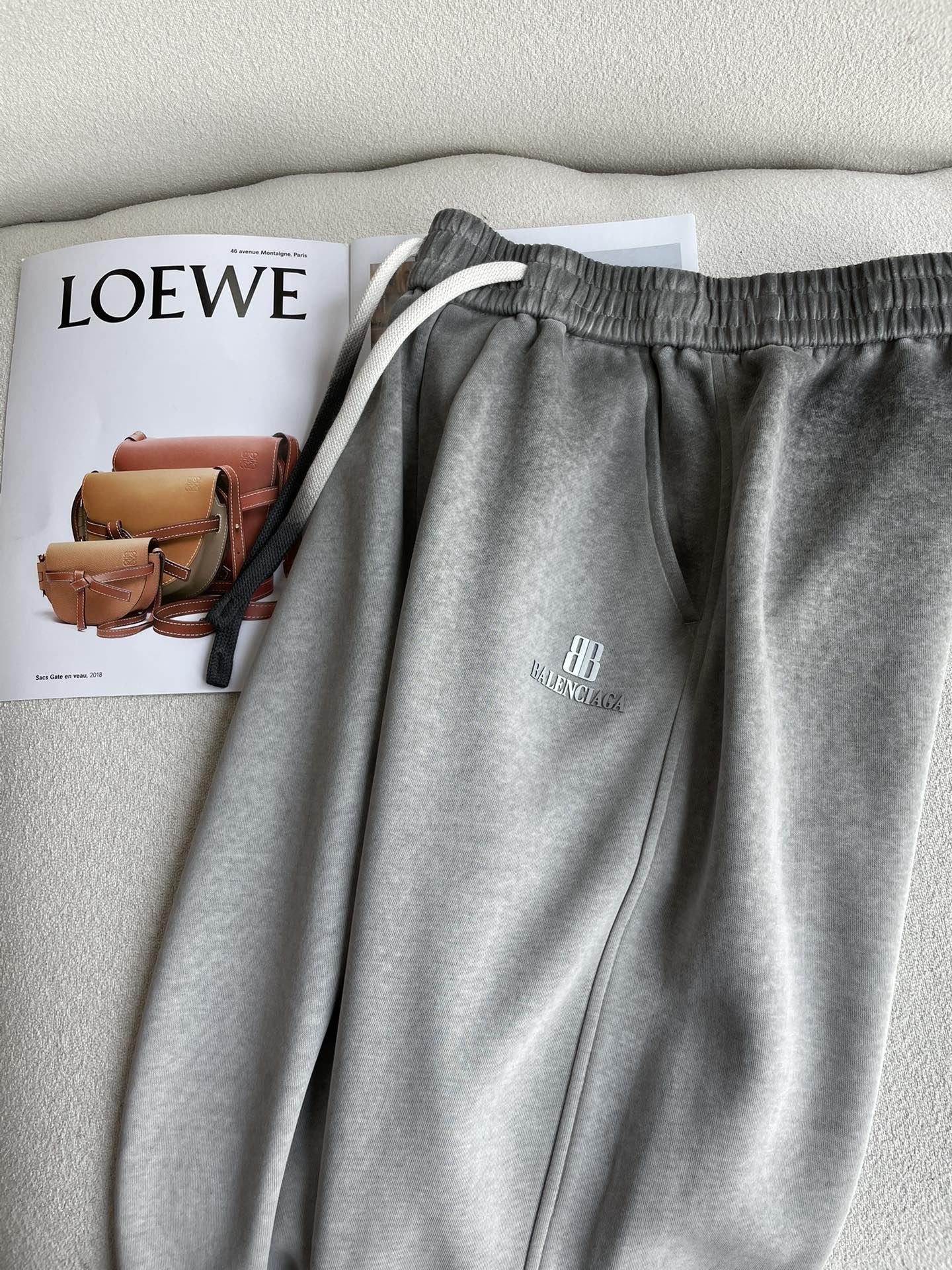 Balenciaga Male Basic Clothing Cotton Fleece Lined M-xxxl