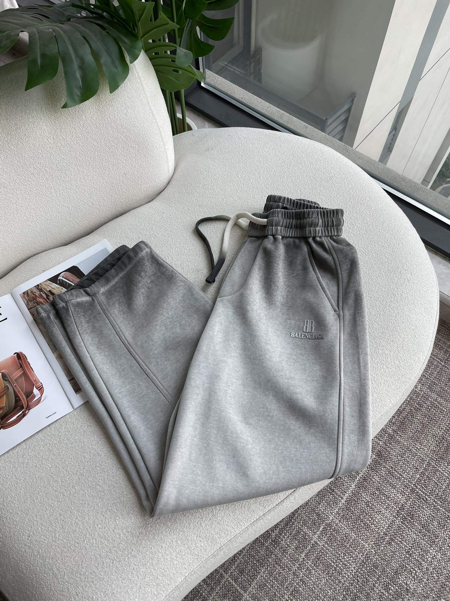Balenciaga Male Basic Clothing Cotton Fleece Lined M-xxxl