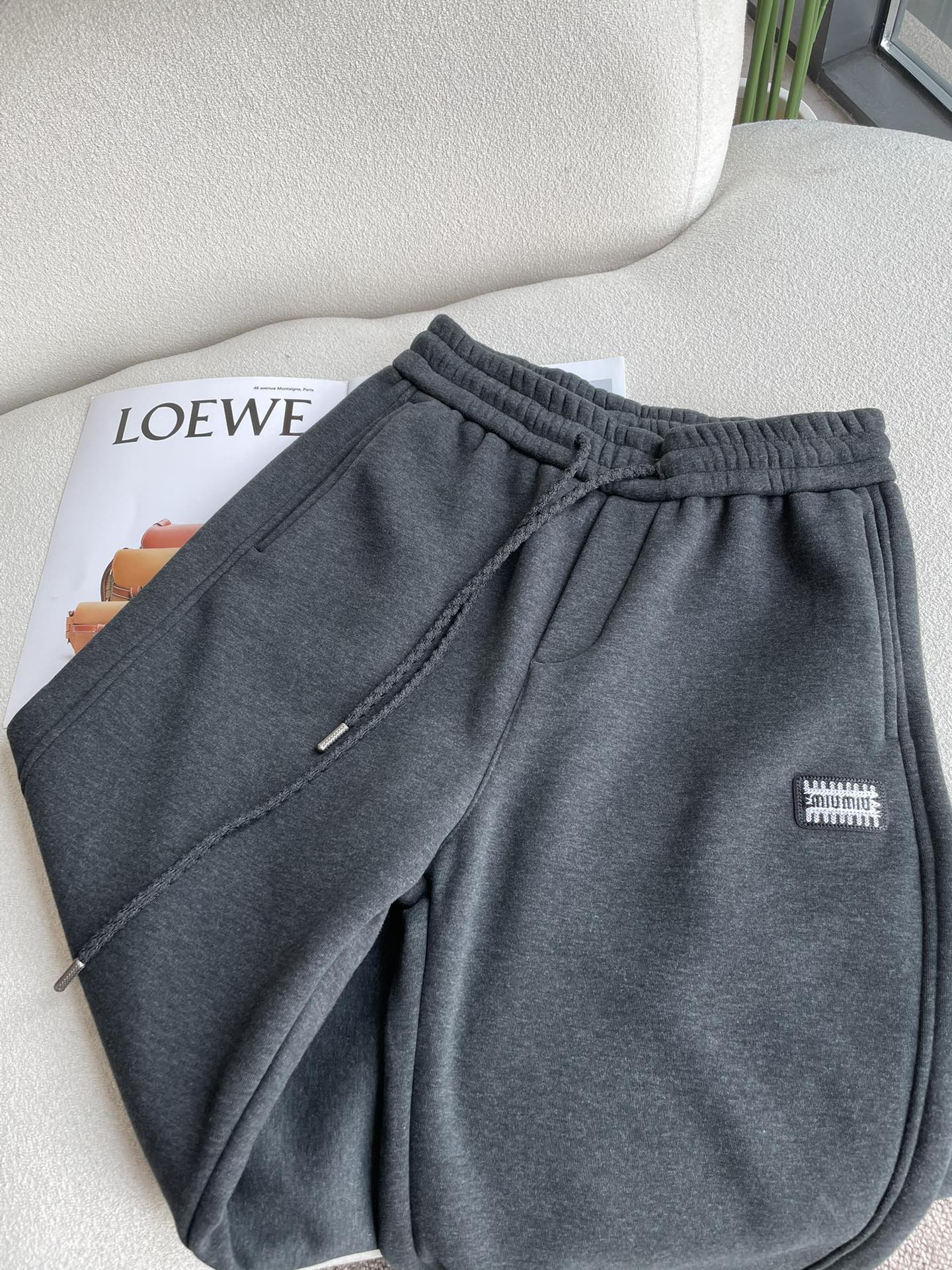 Miu Miu Male Basic Clothing Cotton Fleece Lined M-xxxl