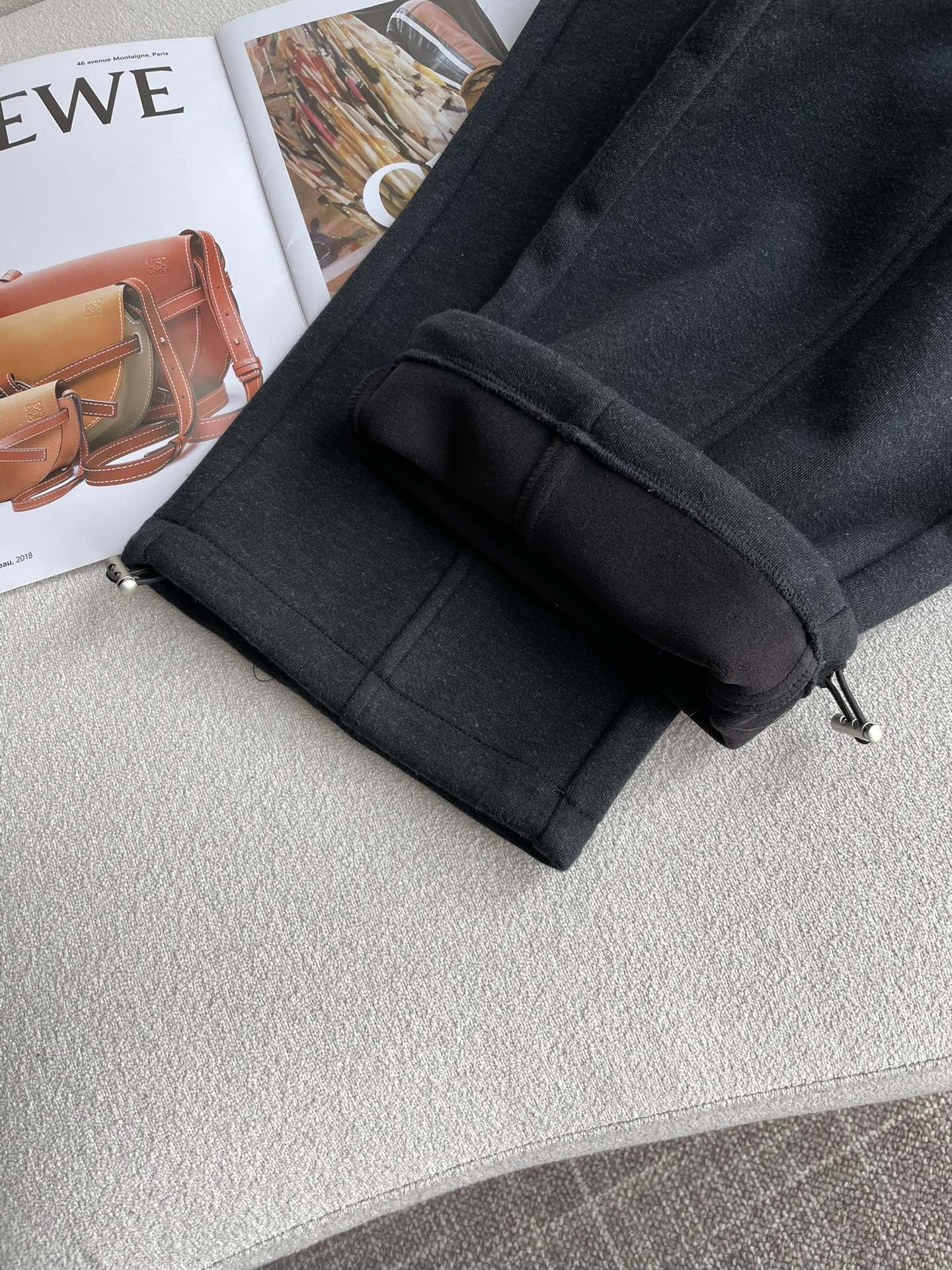 Saint Laurent Male Basic Clothing Cotton Fleece Lined M-xxxl