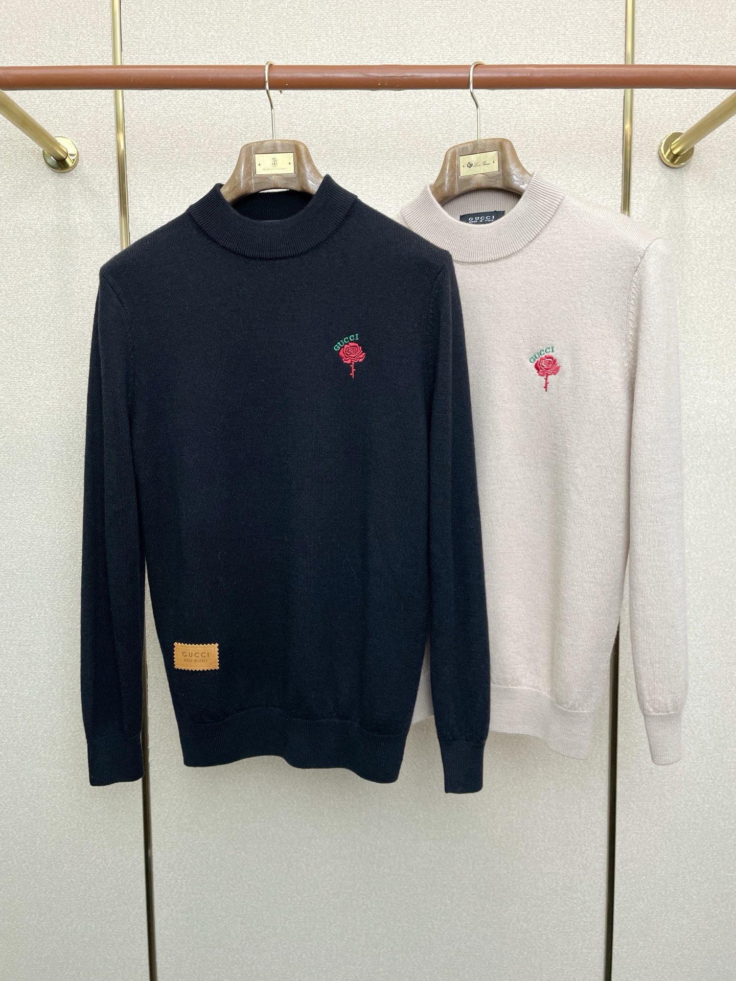 Gucci Male Basic Clothing Cashmere M-xl