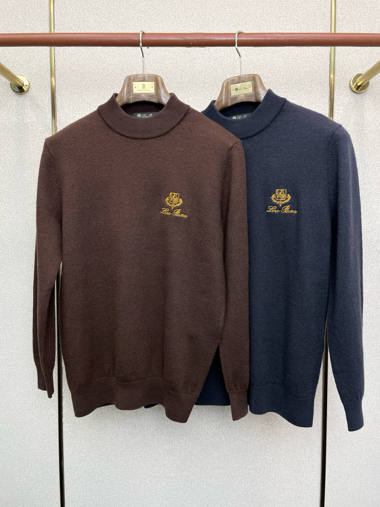 Loro Piana Male Basic Clothing Cashmere M-l-xl
