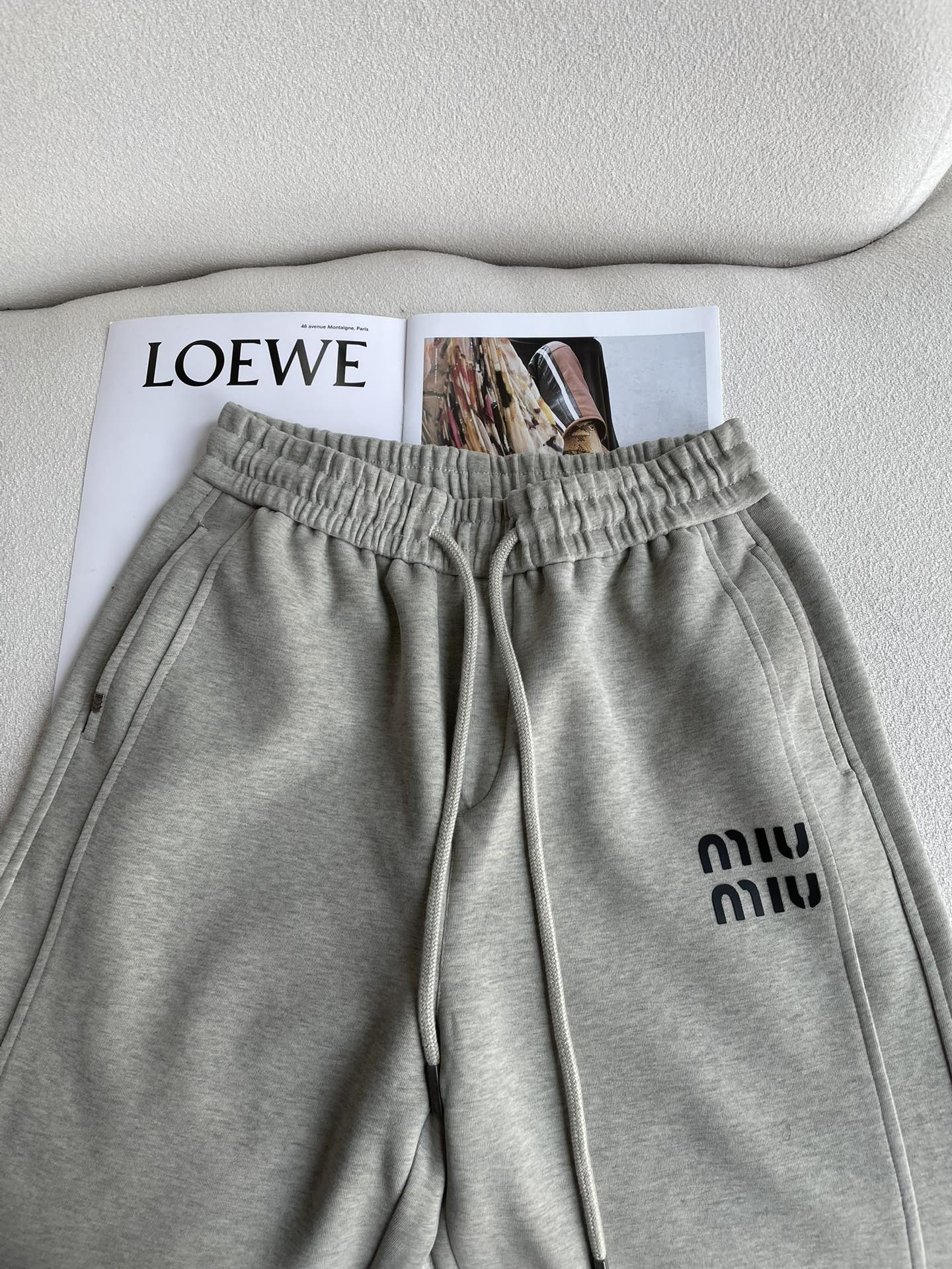Miu Miu Male Basic Clothing Cotton Fleece Lined M-xxxl