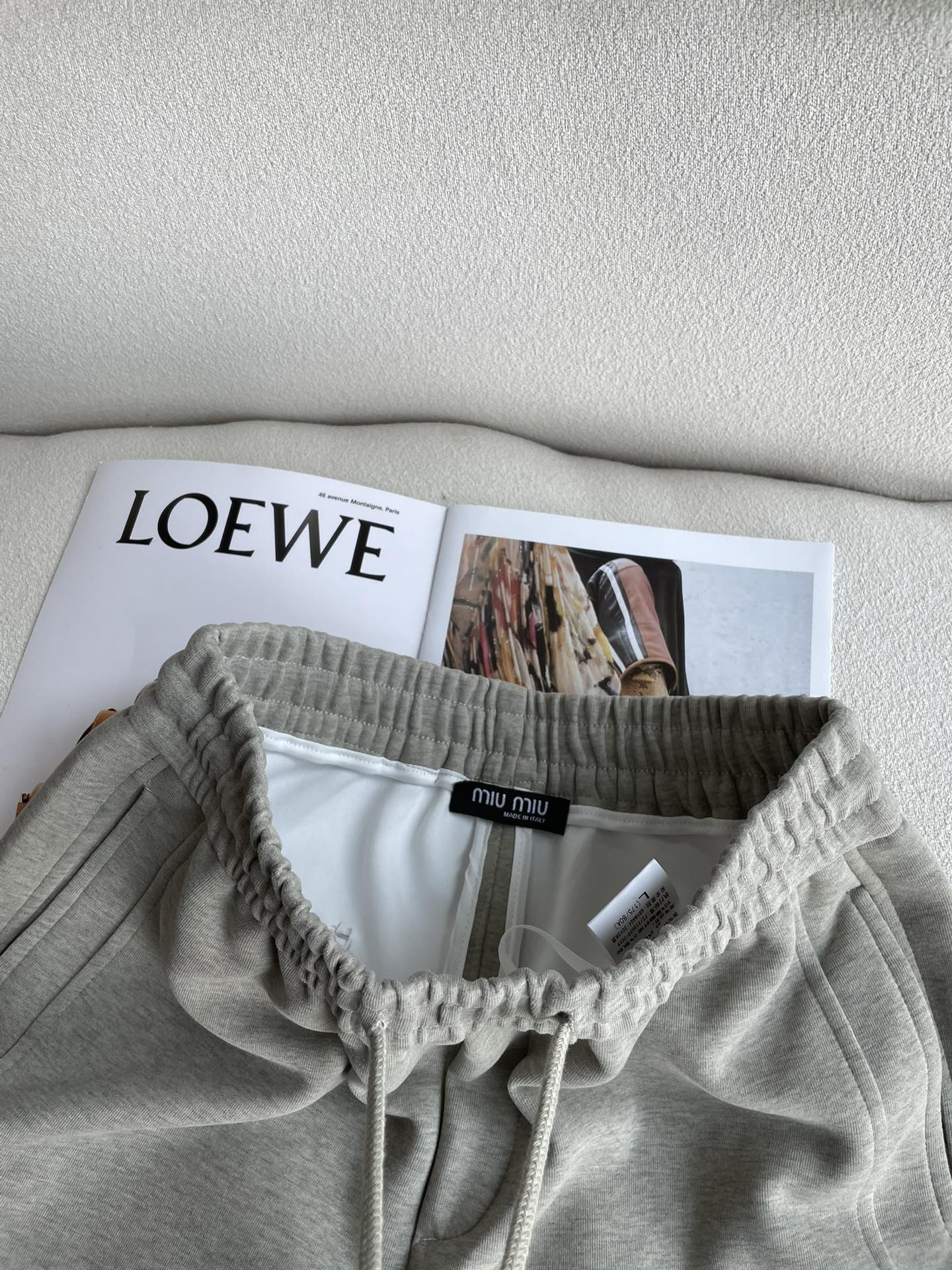 Miu Miu Male Basic Clothing Cotton Fleece Lined M-xxxl