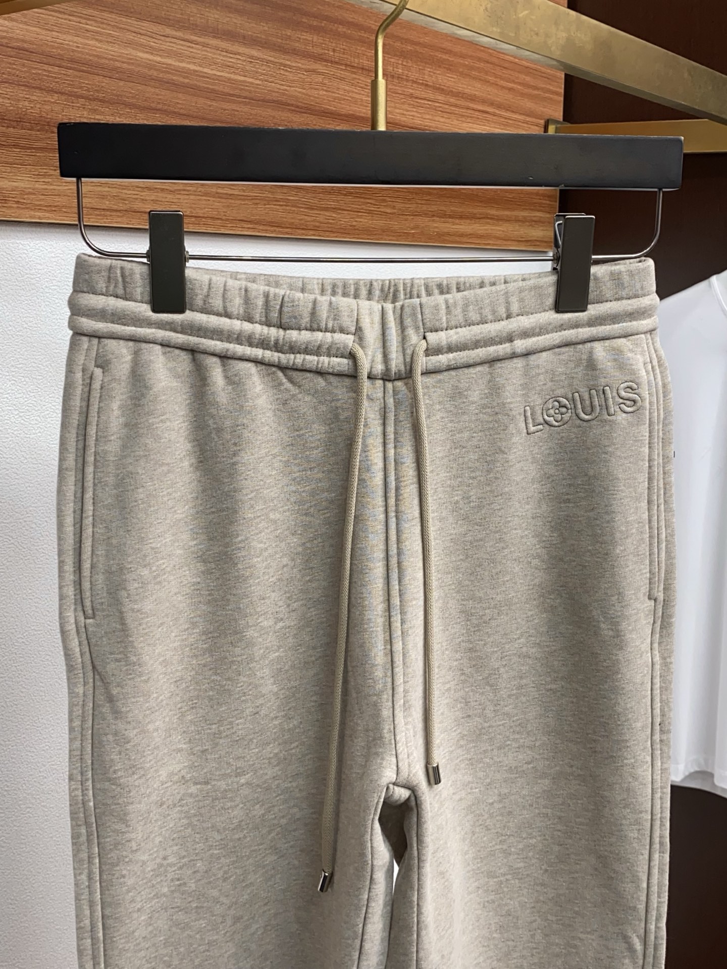 Louis Vuitton Male Sports Pants Wool