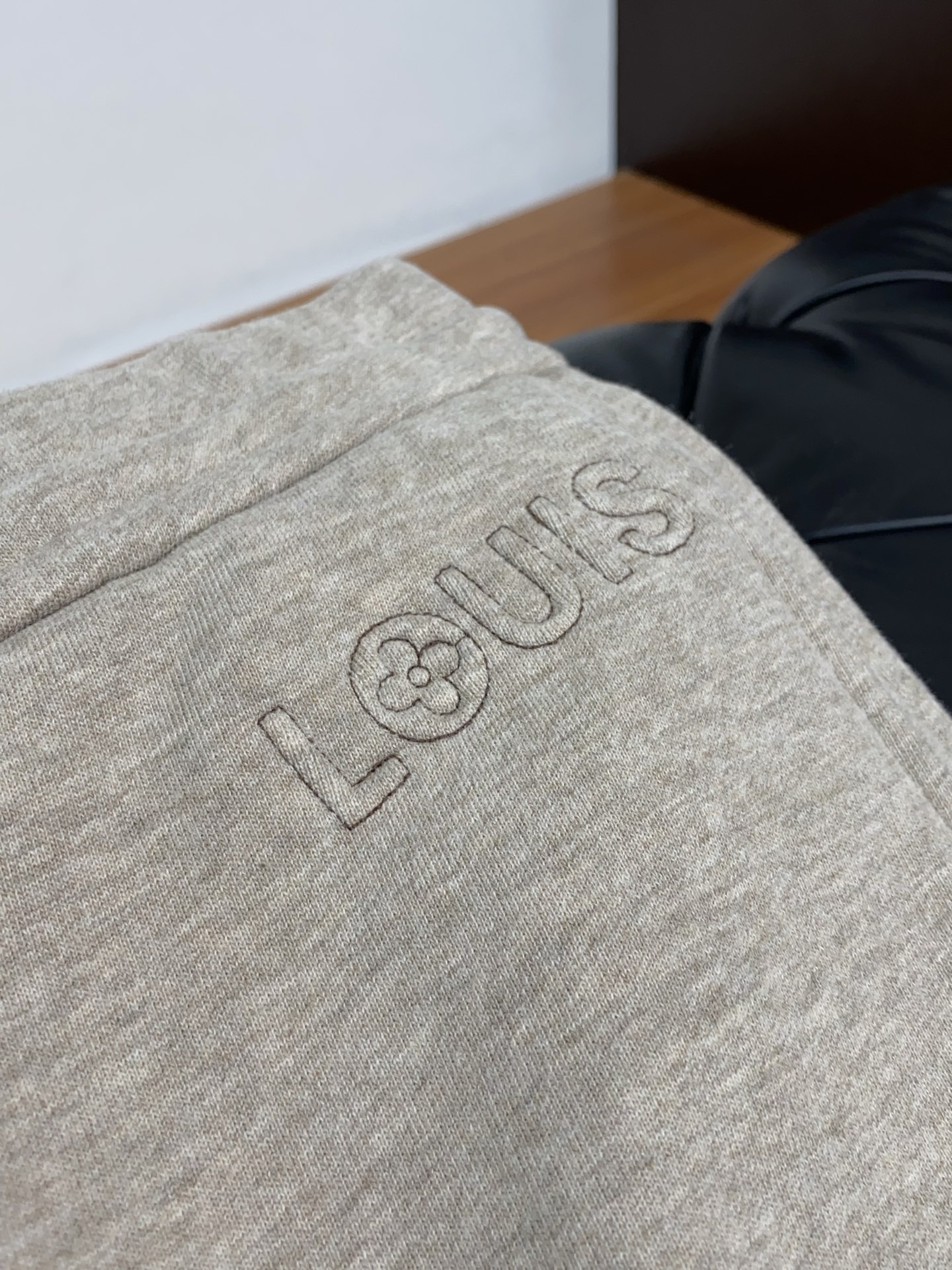 Louis Vuitton Male Sports Pants Wool
