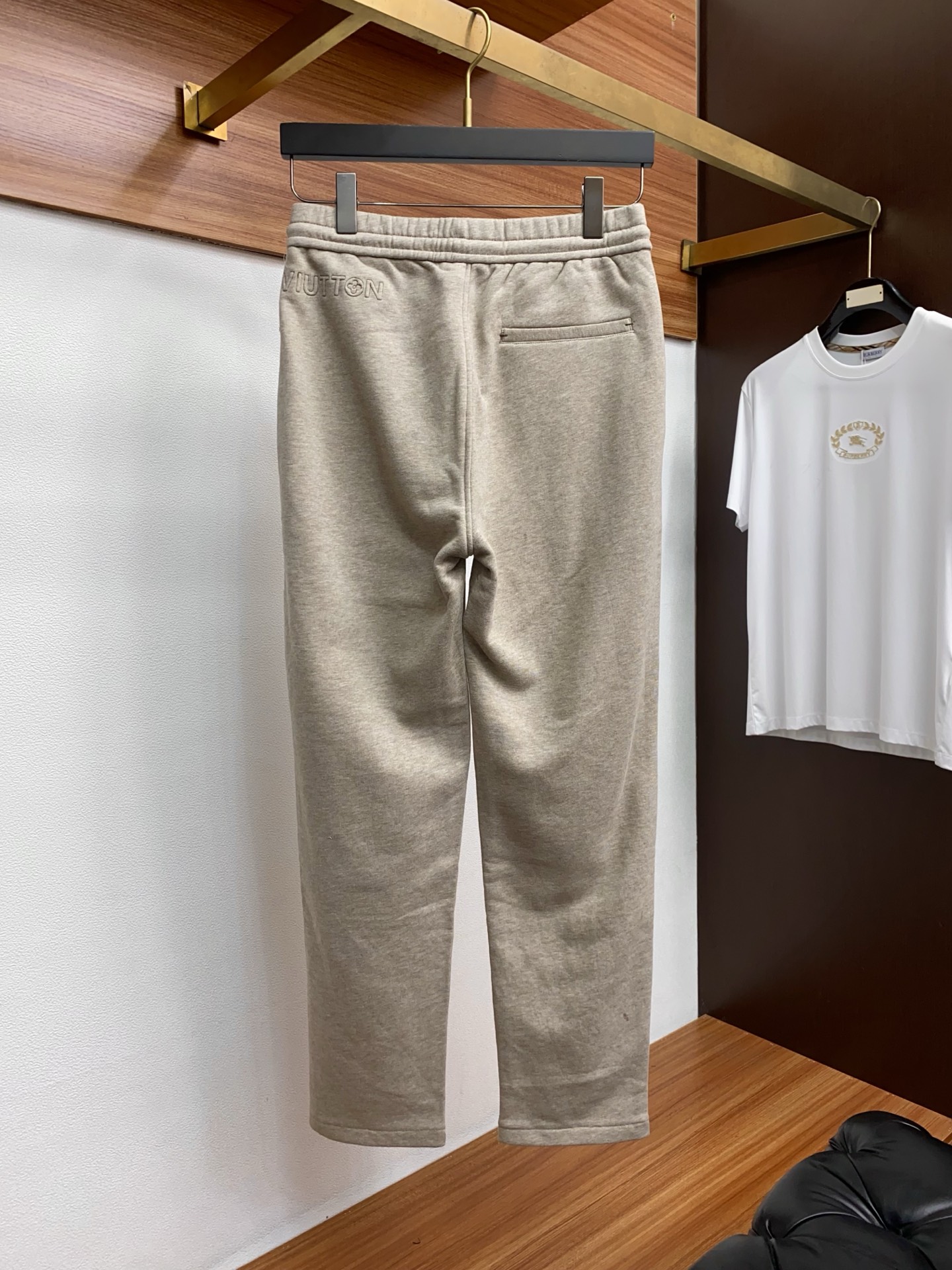 Louis Vuitton Male Sports Pants Wool