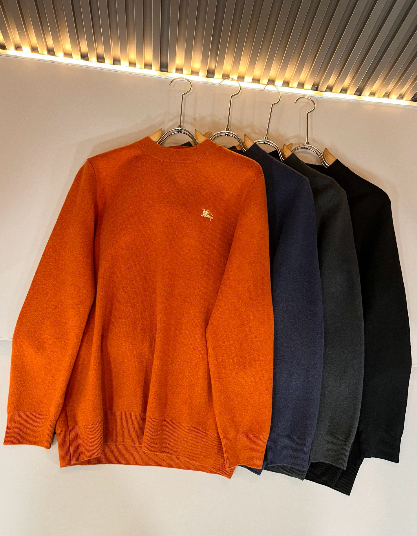 Burberry Male Basic Clothing Wool M-l-xl