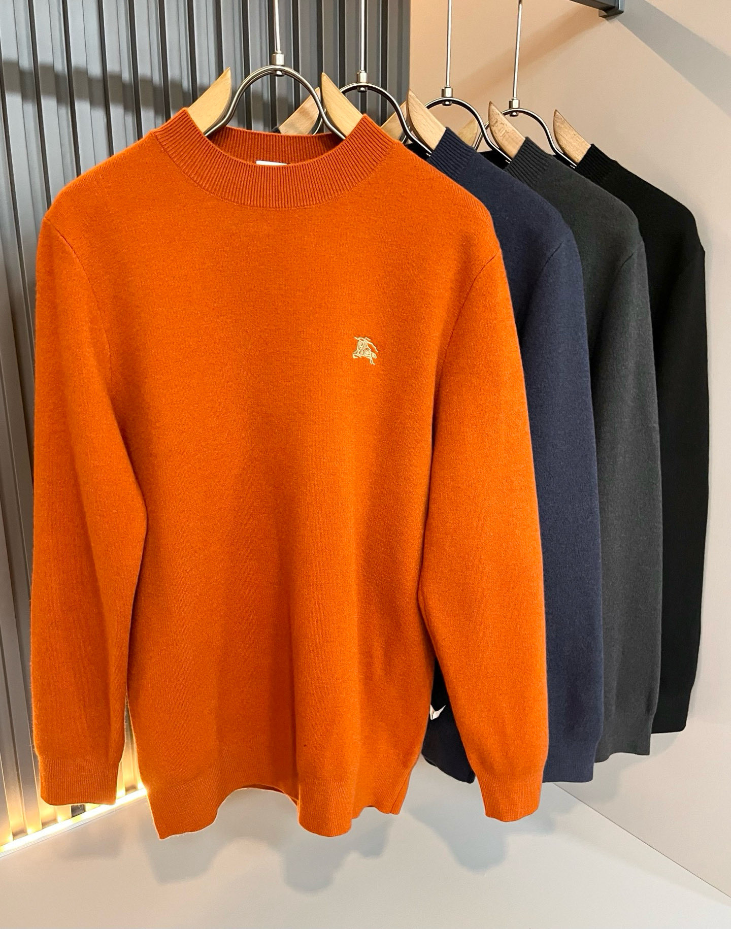 Burberry Male Basic Clothing Wool M-l-xl